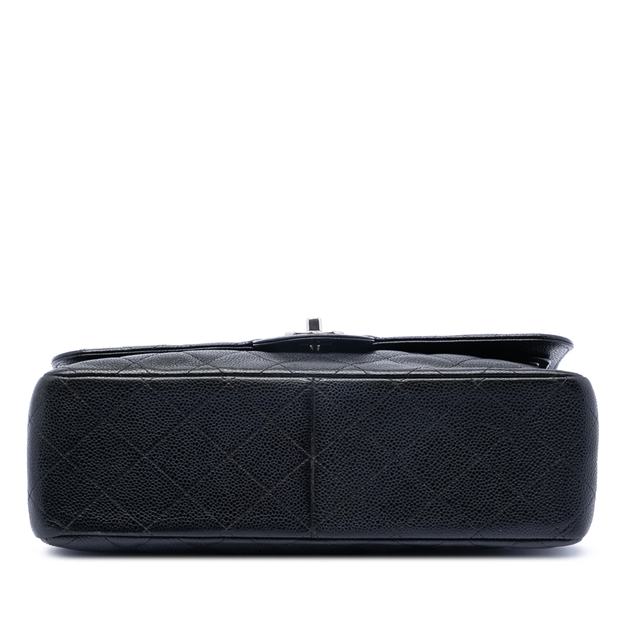 Classic Double Flap Bag Quilted Caviar Jumbo - Image 3