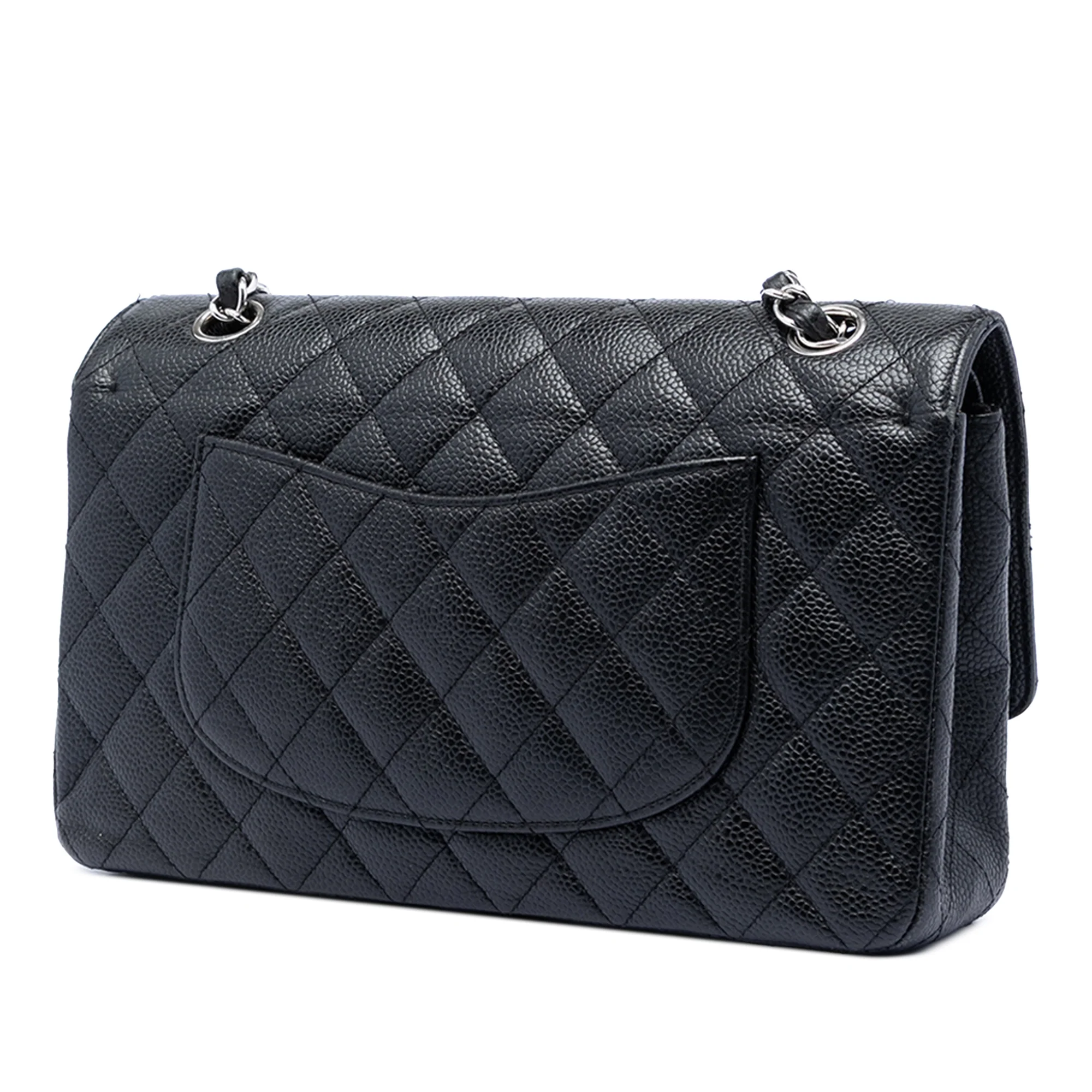 Classic Double Flap Bag Quilted Caviar Medium - Image 2