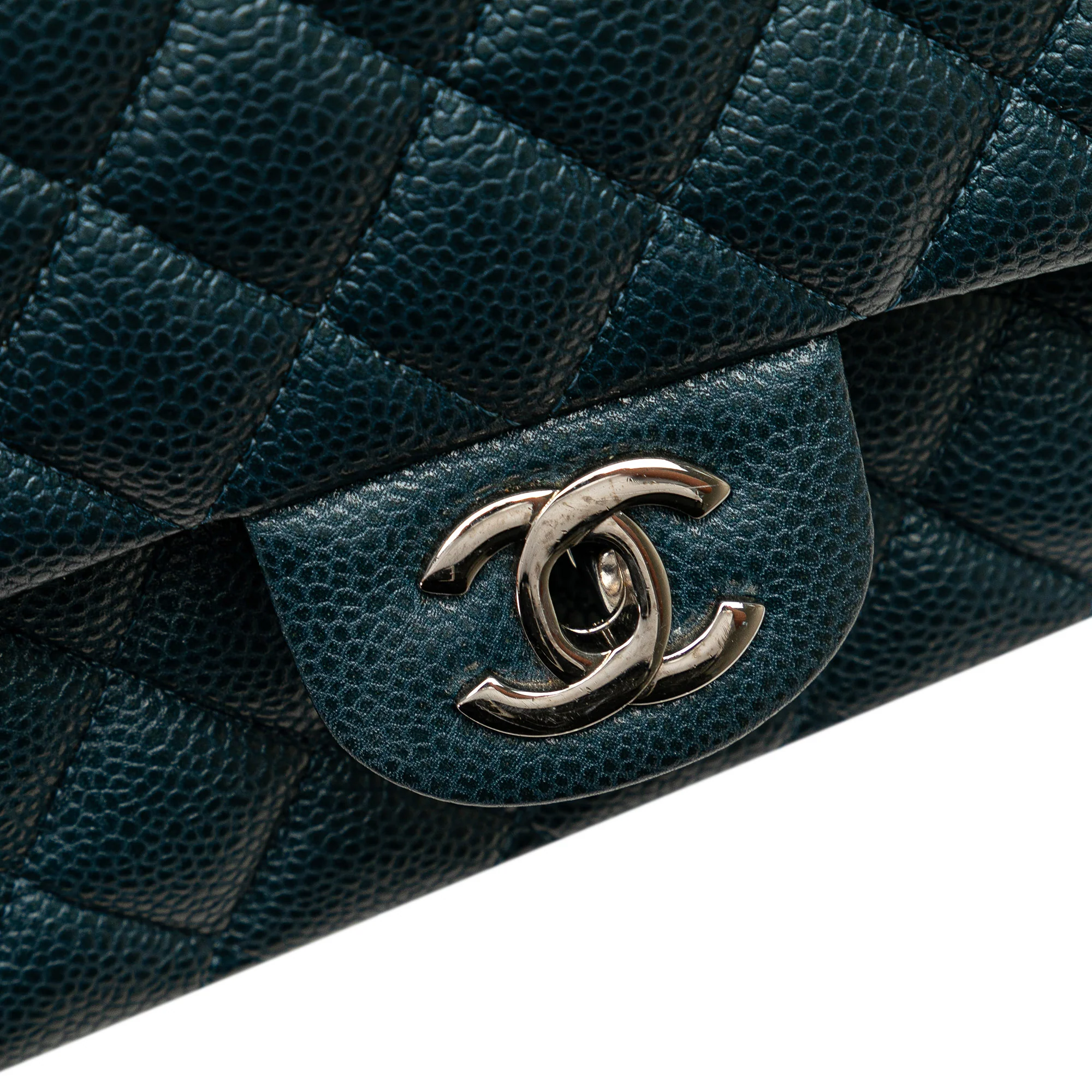Classic Double Flap Bag Quilted Caviar Medium - Image 9