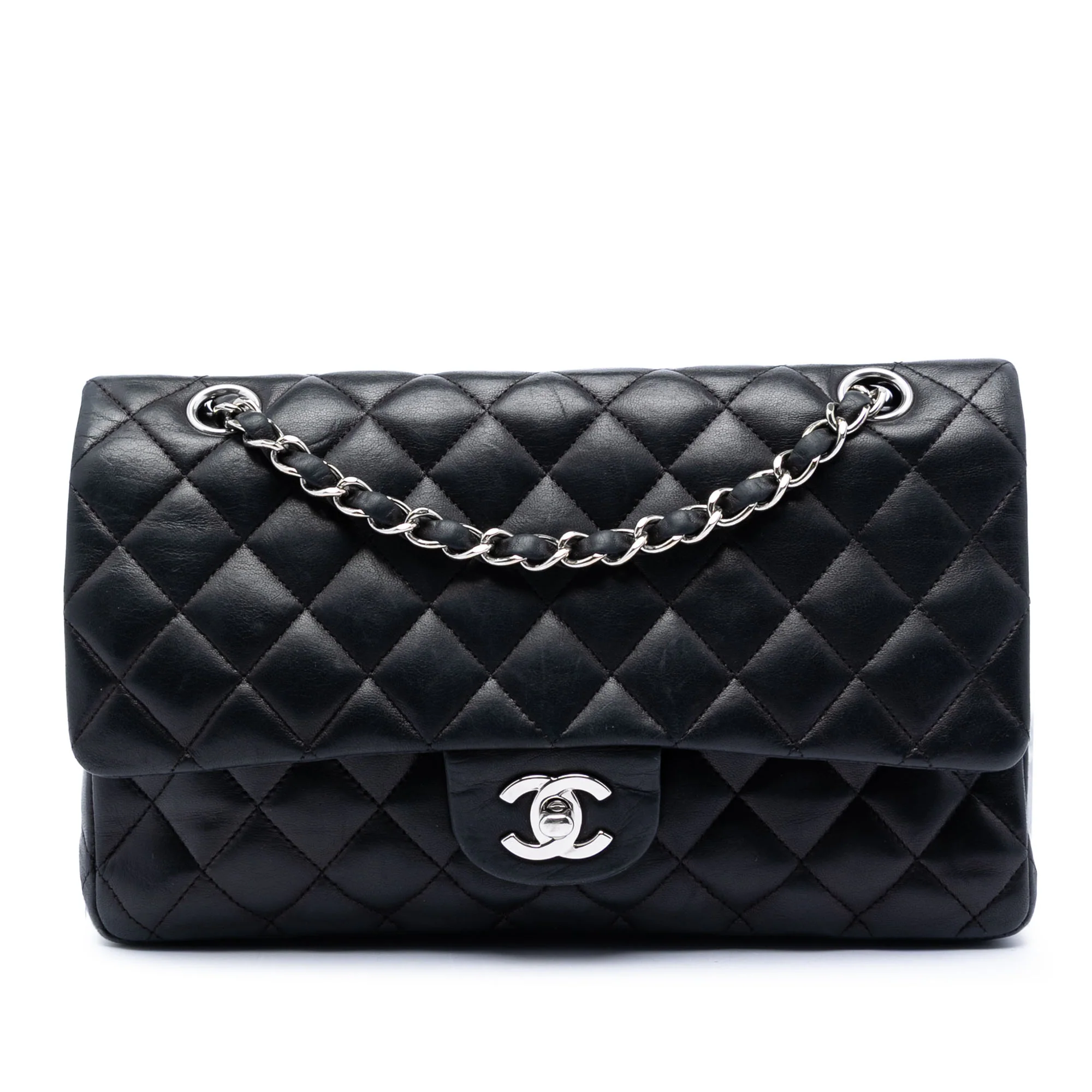 Classic Double Flap Bag Quilted Lambskin Medium