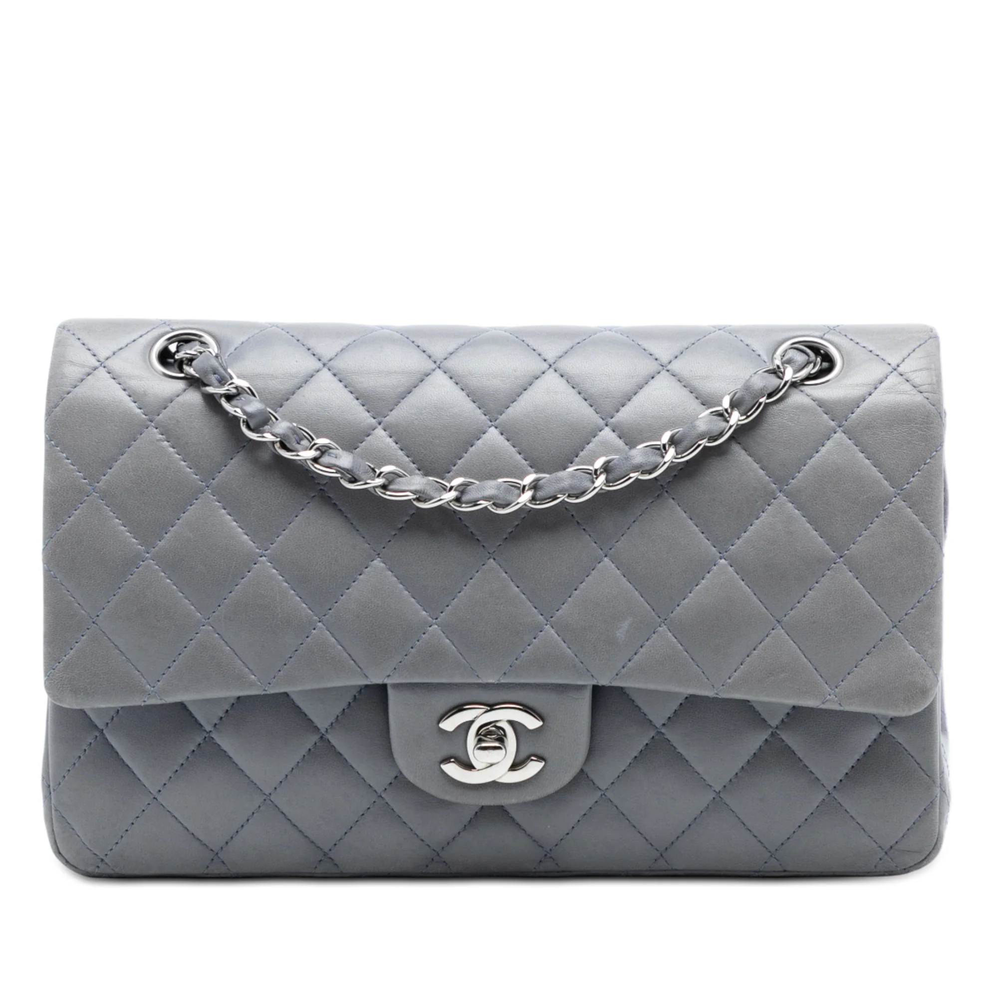 Classic Double Flap Bag Quilted Lambskin Medium
