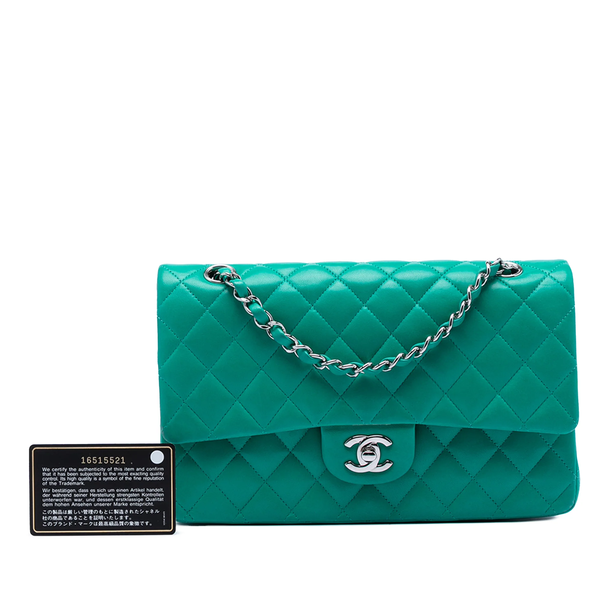 Classic Double Flap Bag Quilted Lambskin Medium - Image 8