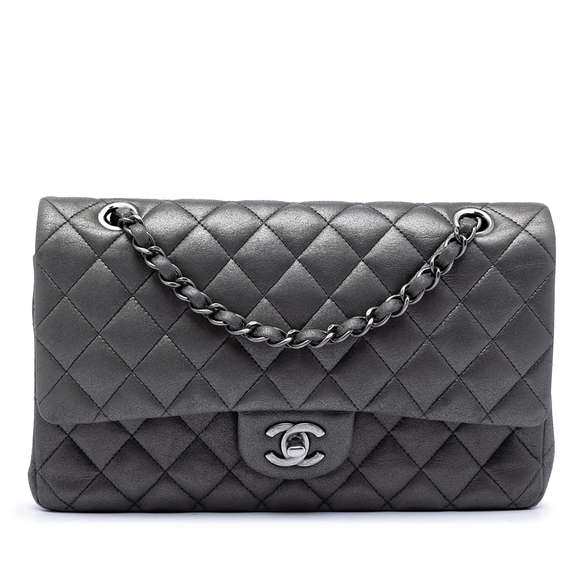 Classic Double Flap Bag Quilted Lambskin Medium