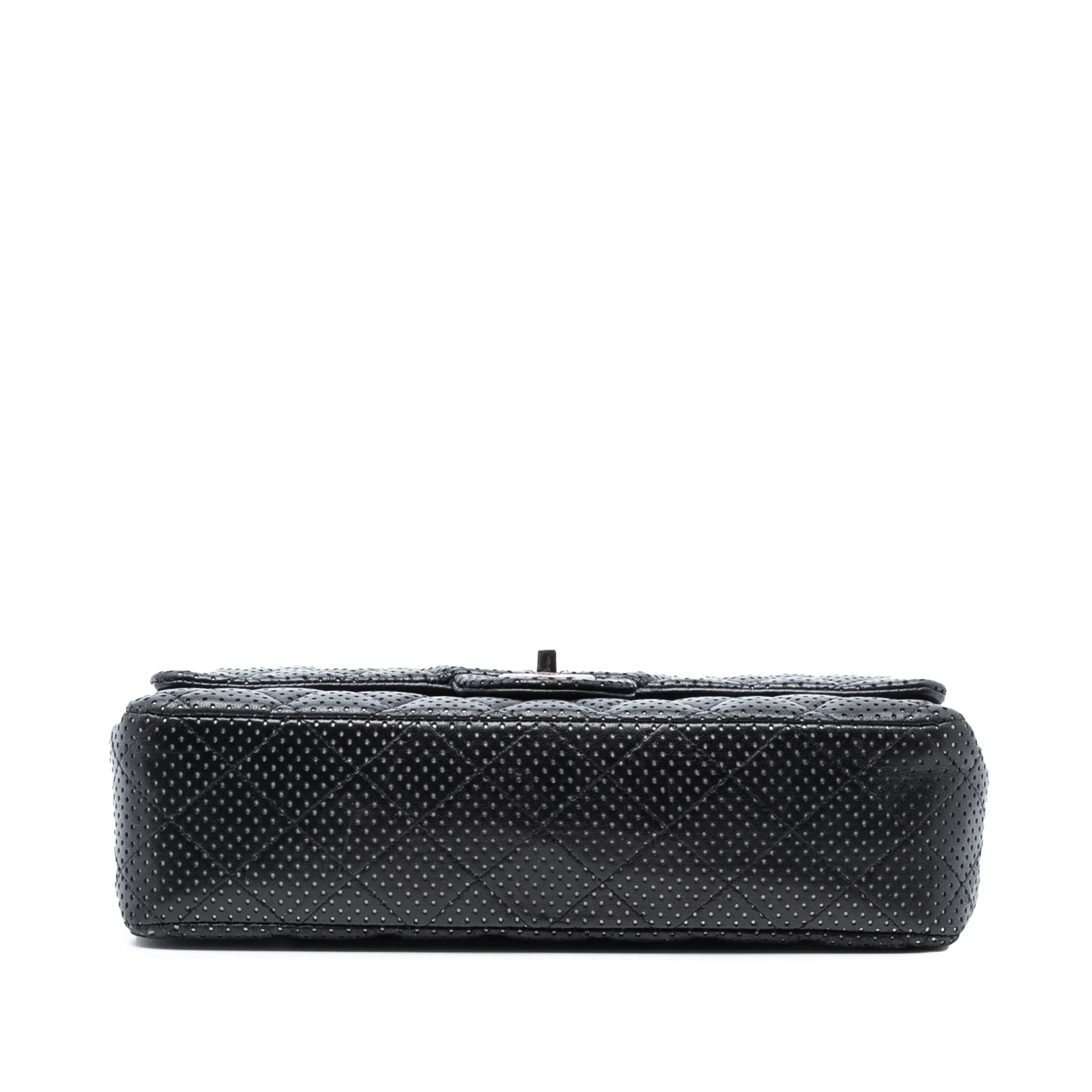 Classic Double Flap Bag Quilted Perforated Lambskin Medium - Image 3