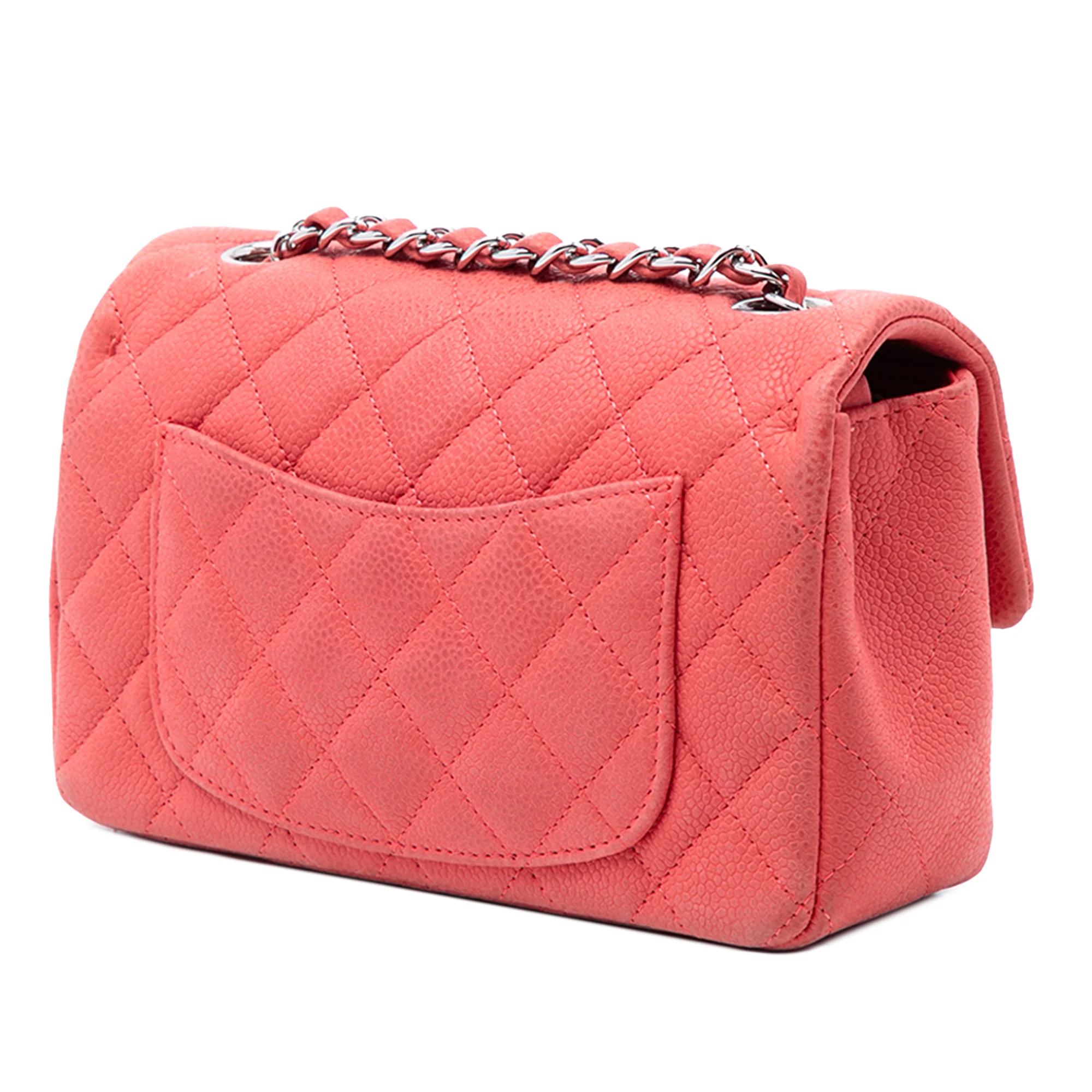 Classic Single Flap Bag Quilted Caviar Mini - Image 2