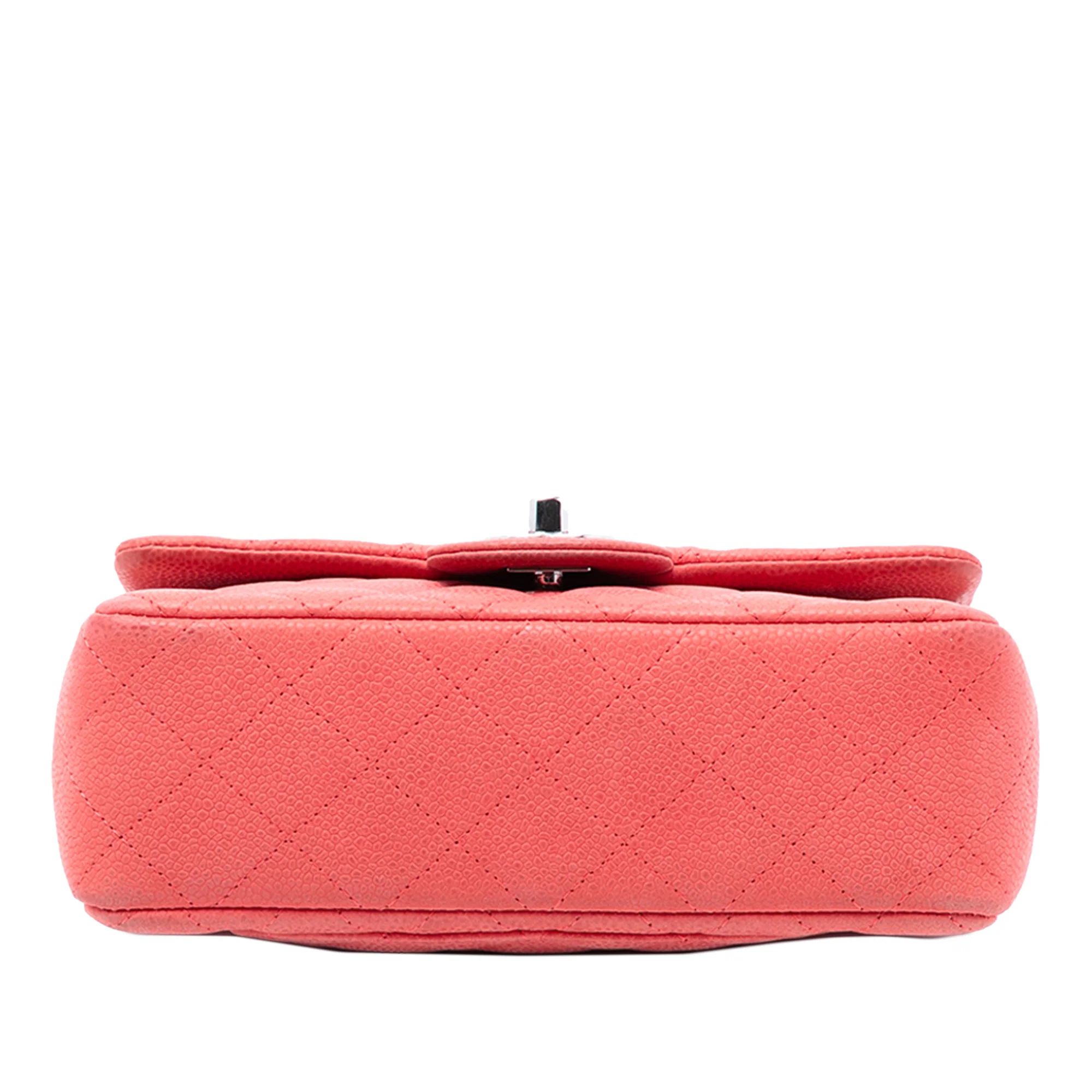Classic Single Flap Bag Quilted Caviar Mini - Image 3