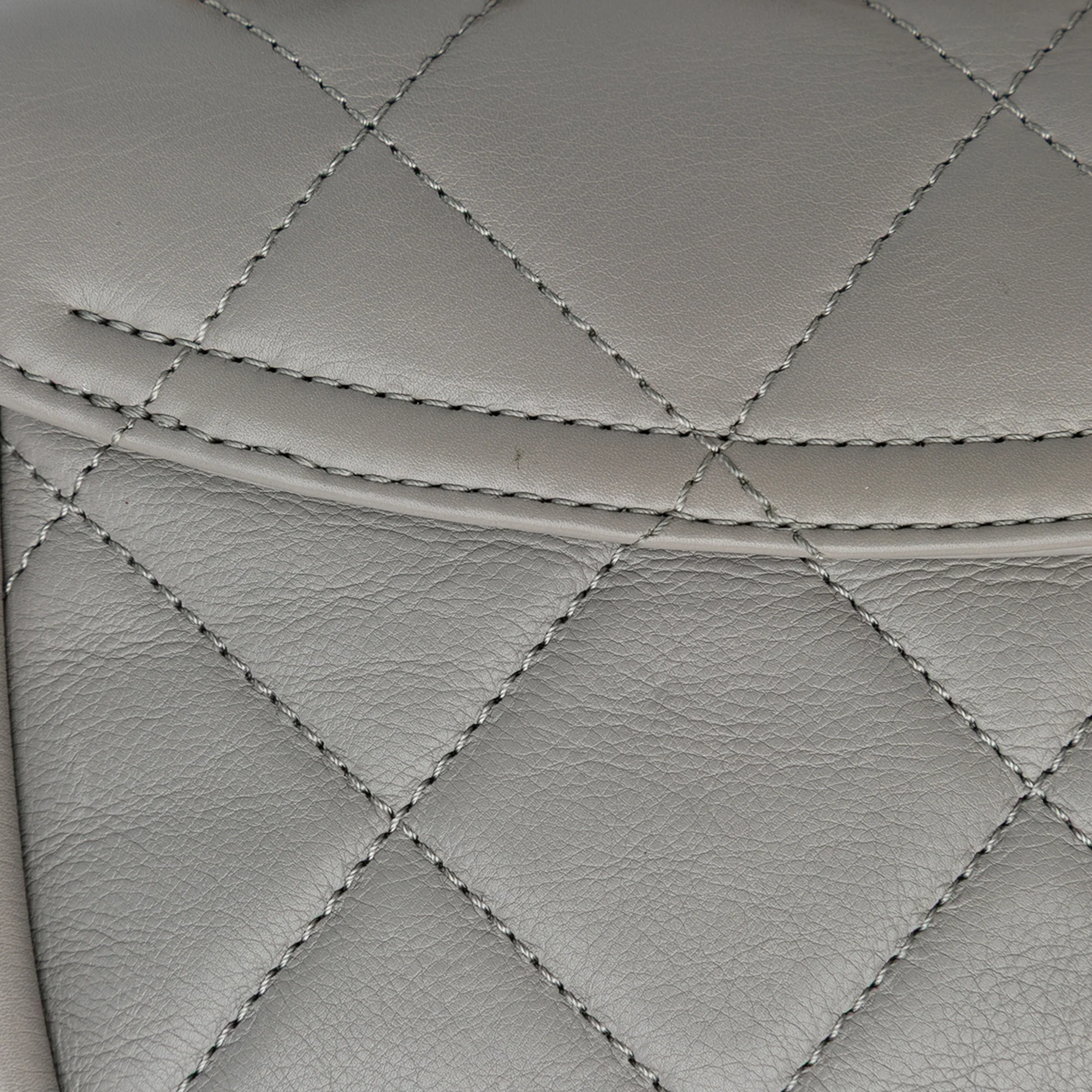 Moon Flap Messenger Bag Quilted Calfskin Mini - Image 8