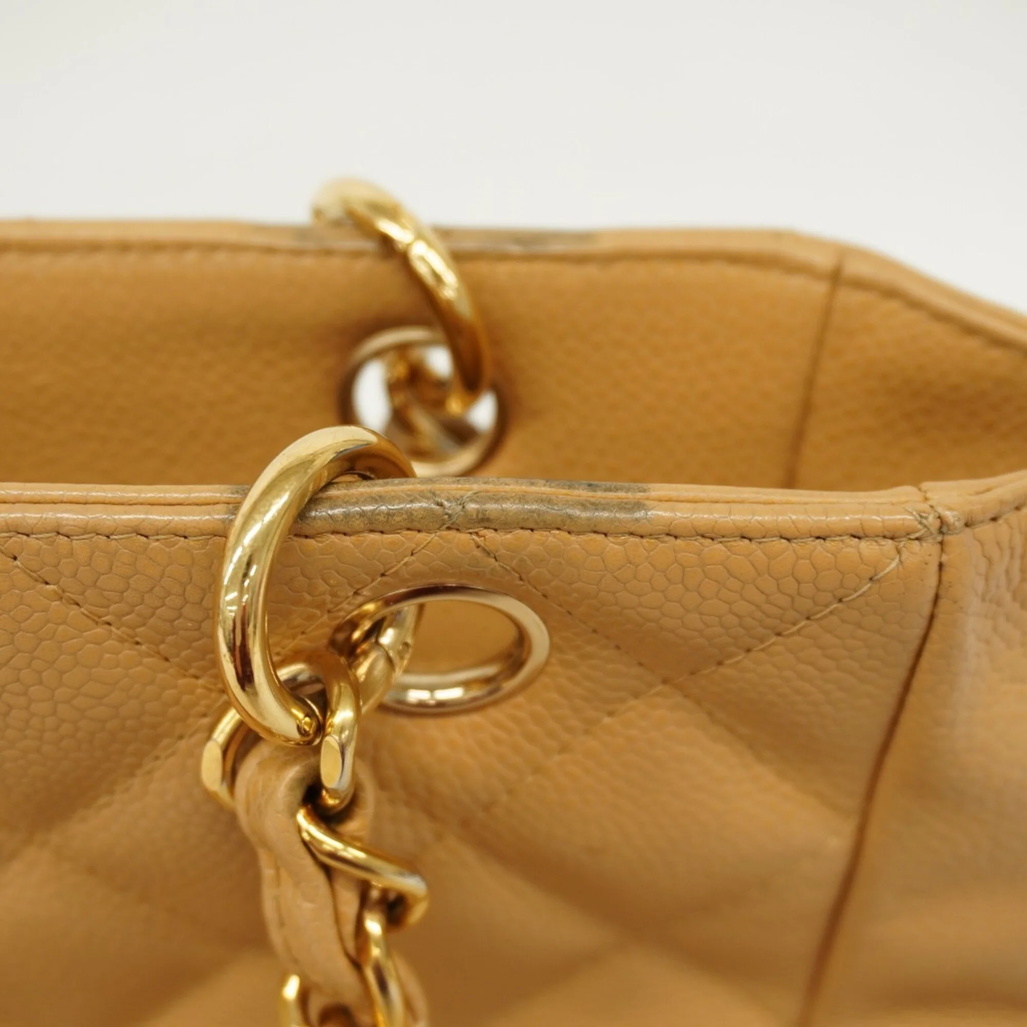Petite Shopping Tote Quilted Caviar - Image 7