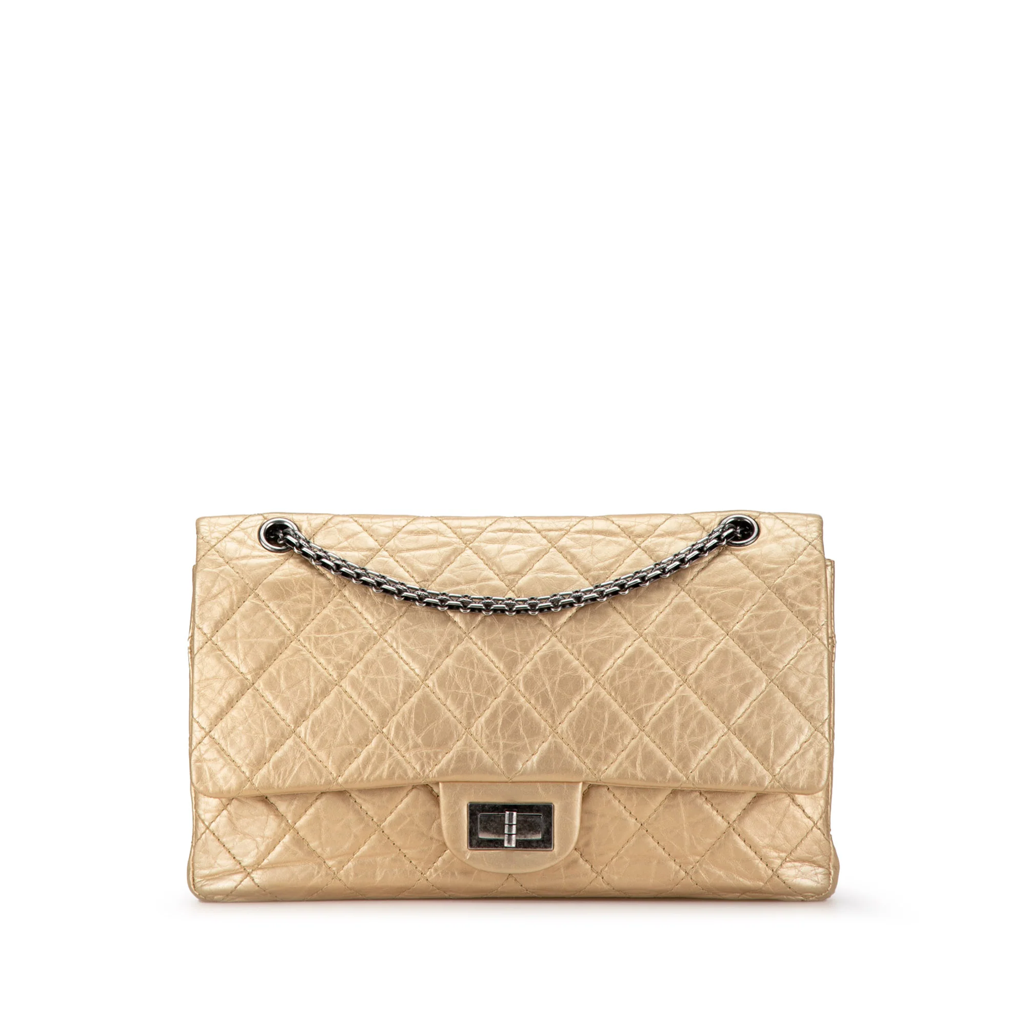 Reissue 2.55 Flap Bag Quilted Aged Calfskin 227