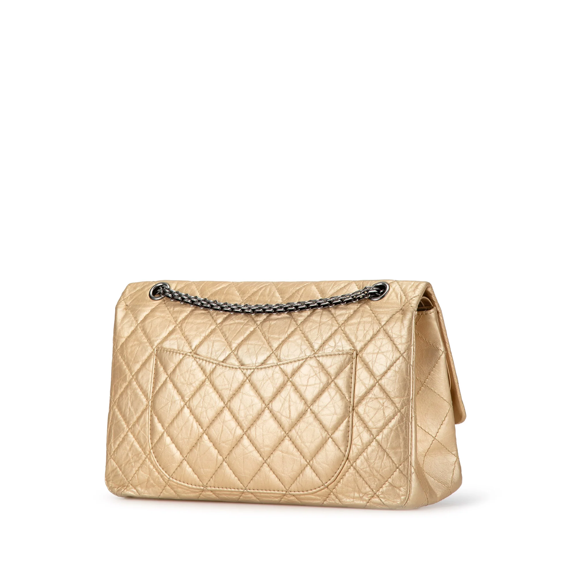 Reissue 2.55 Flap Bag Quilted Aged Calfskin 227 - Image 2