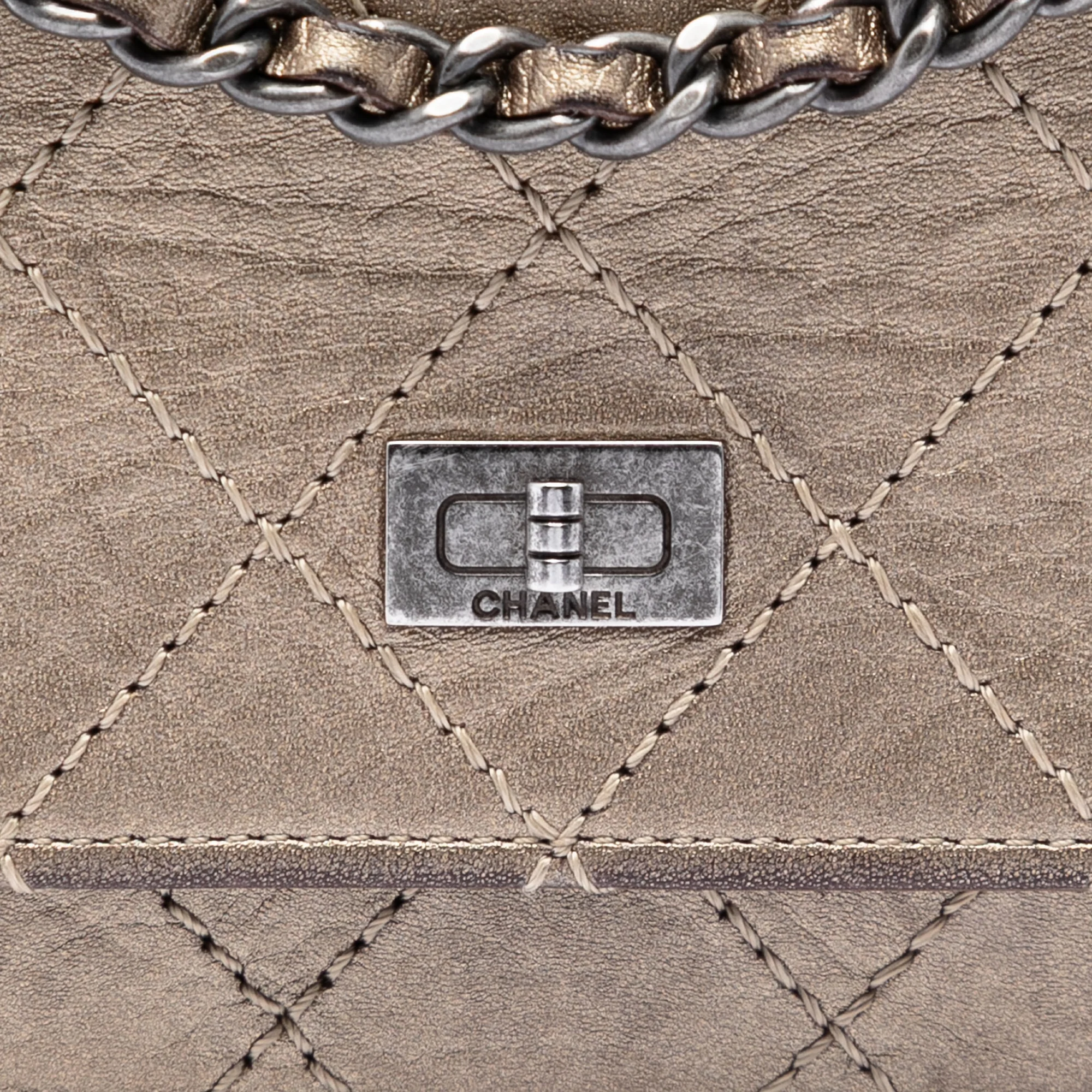 Reissue 2.55 Wallet on Chain Quilted Aged Calfskin - Image 6