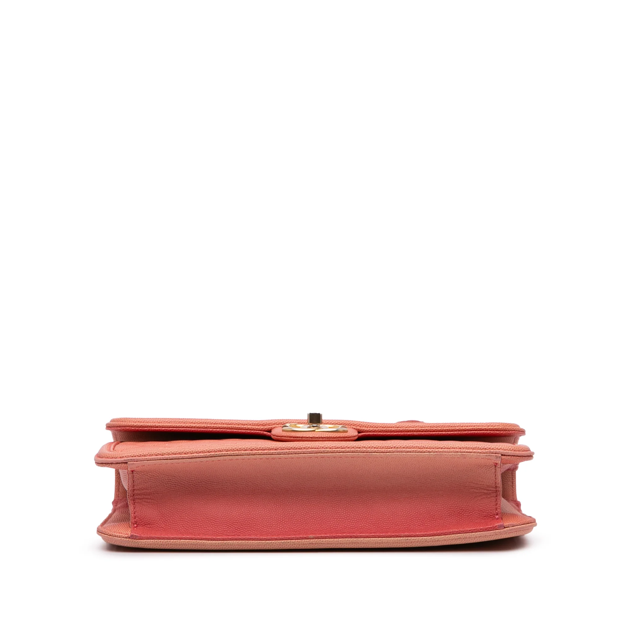 Sunset On The Sea Flap Bag Quilted Caviar Medium - Image 3