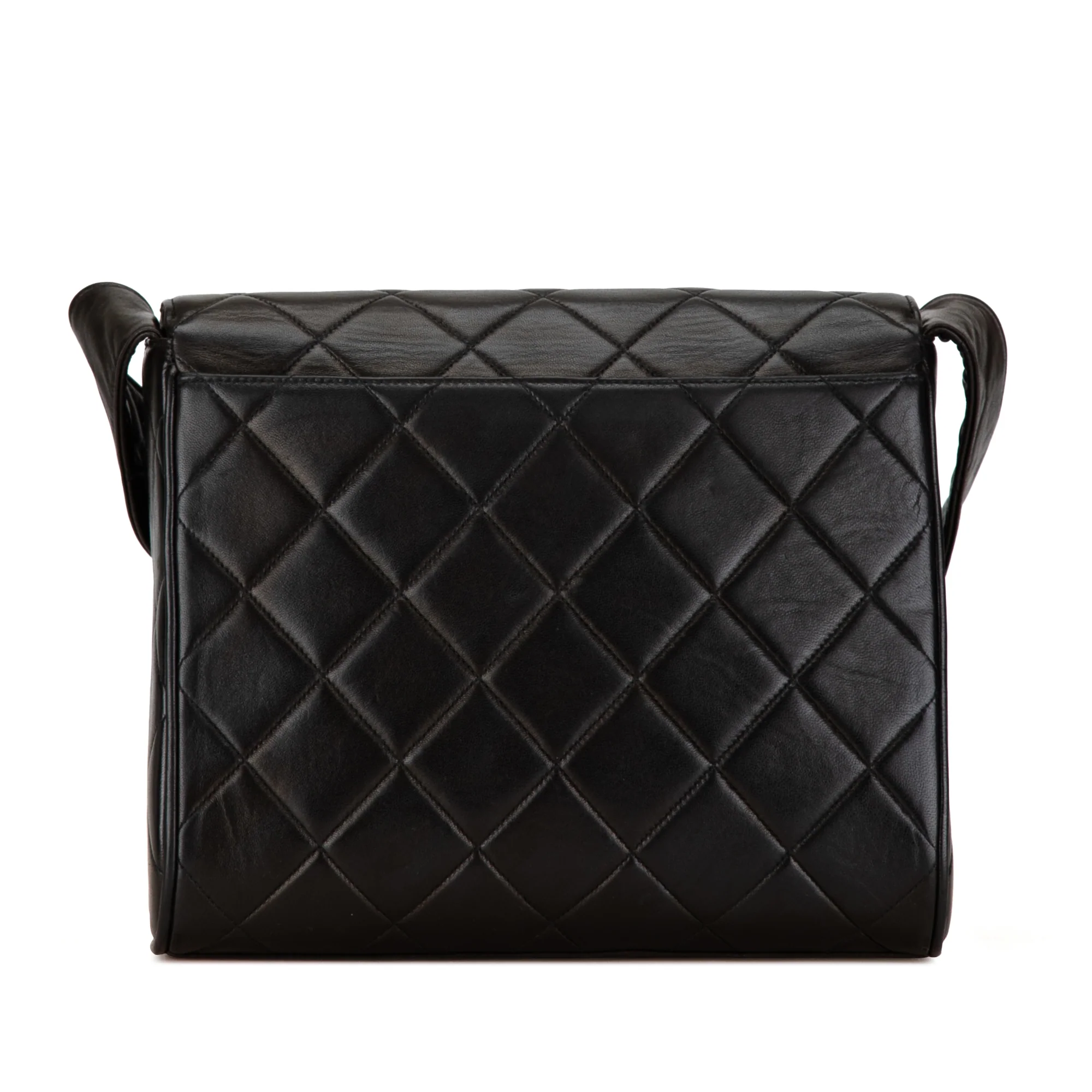 Vintage Covered CC Flap Bag Quilted Lambskin Medium - Image 3