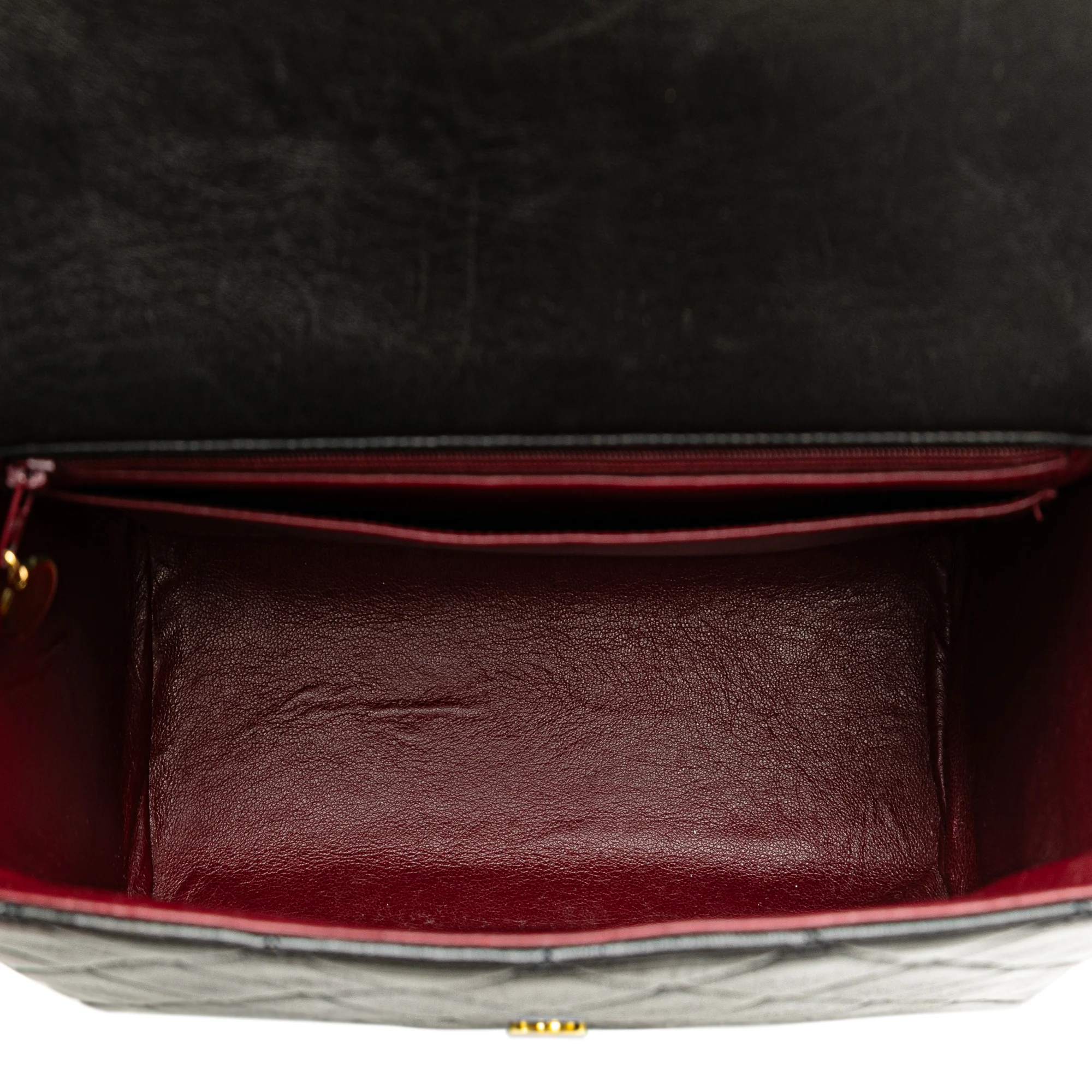 Vintage Covered CC Flap Bag Quilted Lambskin Medium - Image 5