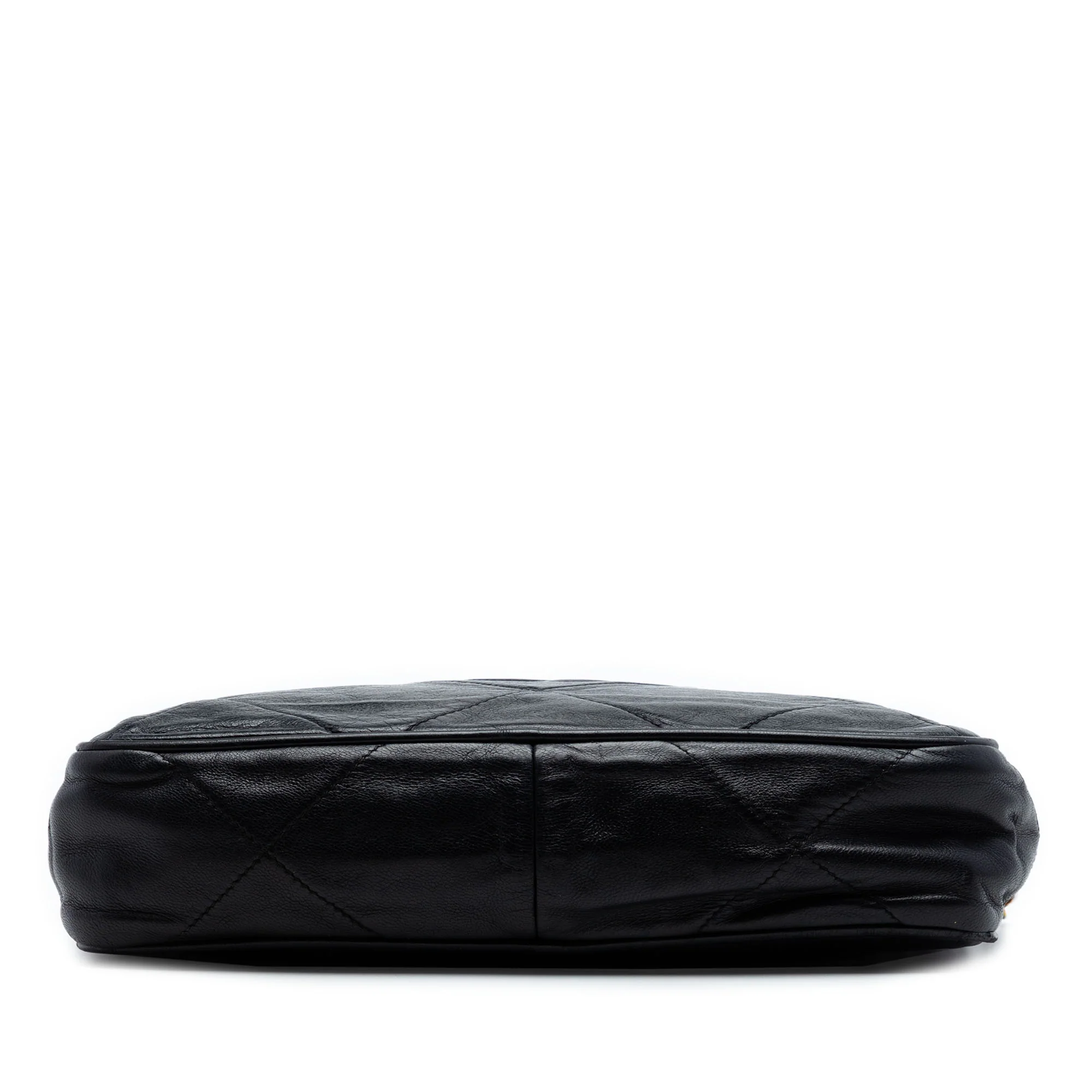 Vintage Diamond CC Camera Bag Quilted Leather Medium - Image 3