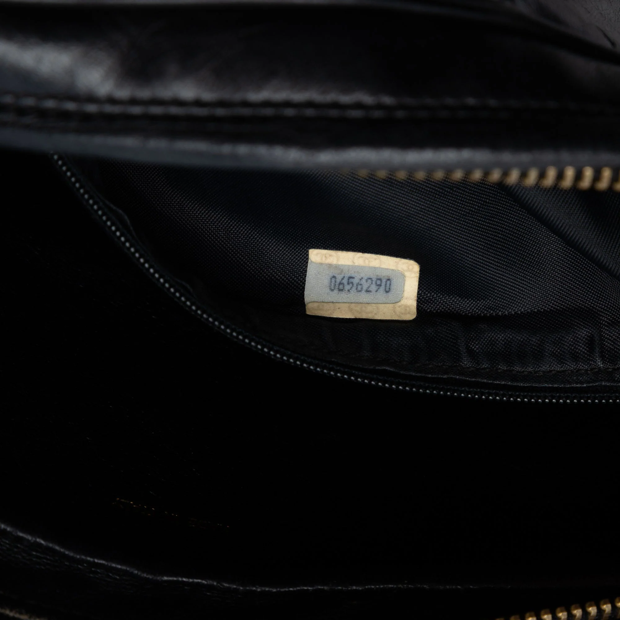 Vintage Diamond CC Camera Bag Quilted Leather Medium - Image 6