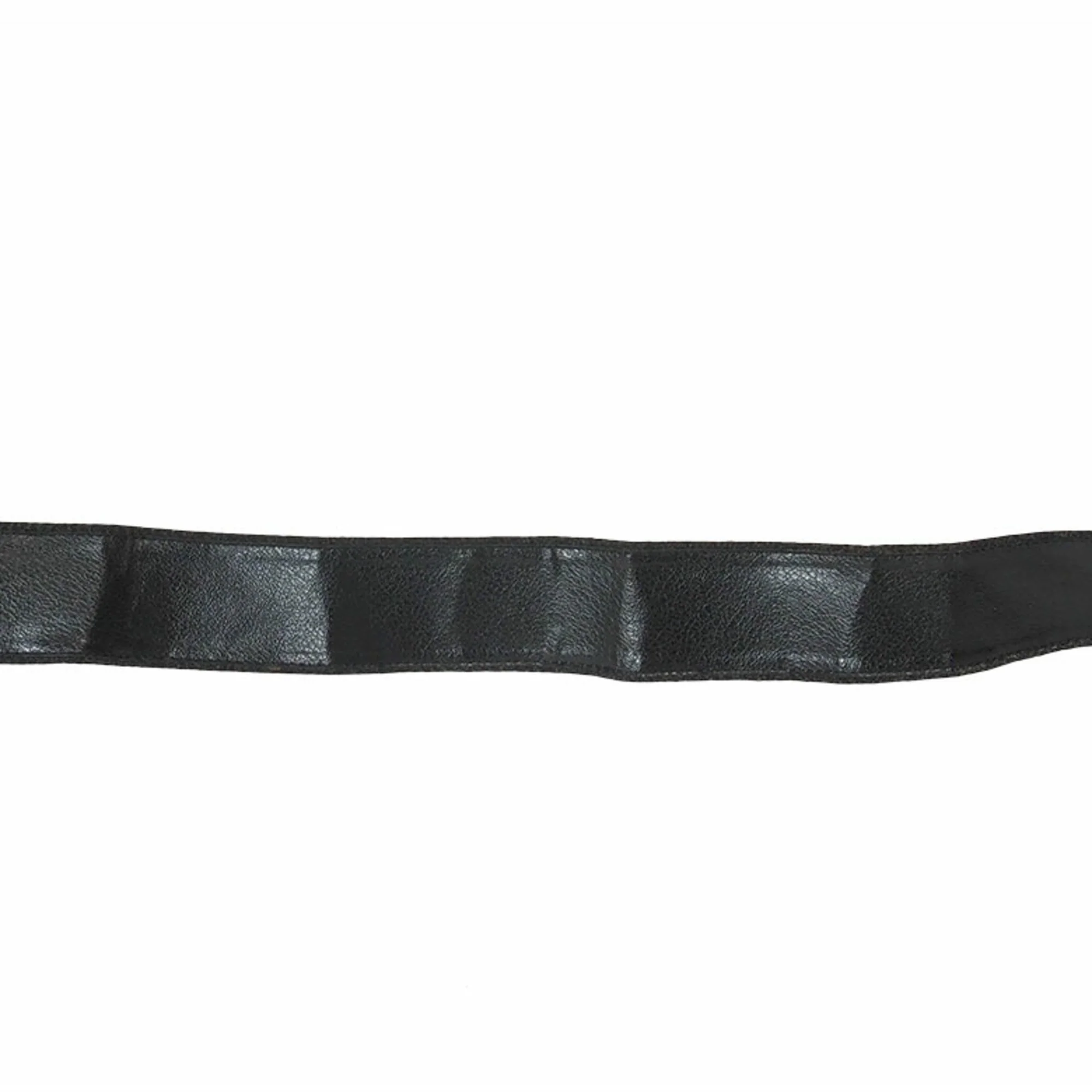 Vintage Flap Belt Bag Quilted Leather Small - Image 9