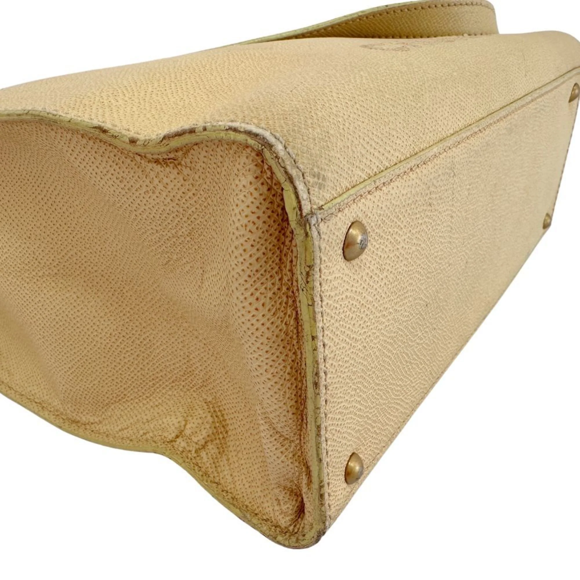 Vintage Logo Tote Leather Medium - Image 4