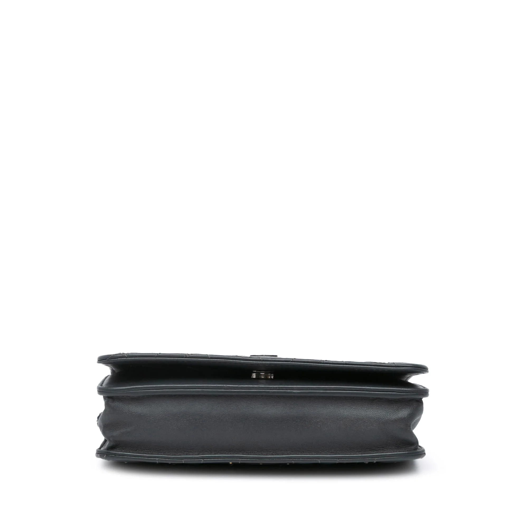 Wallet on Chain Camellia Studded Lambskin - Image 3