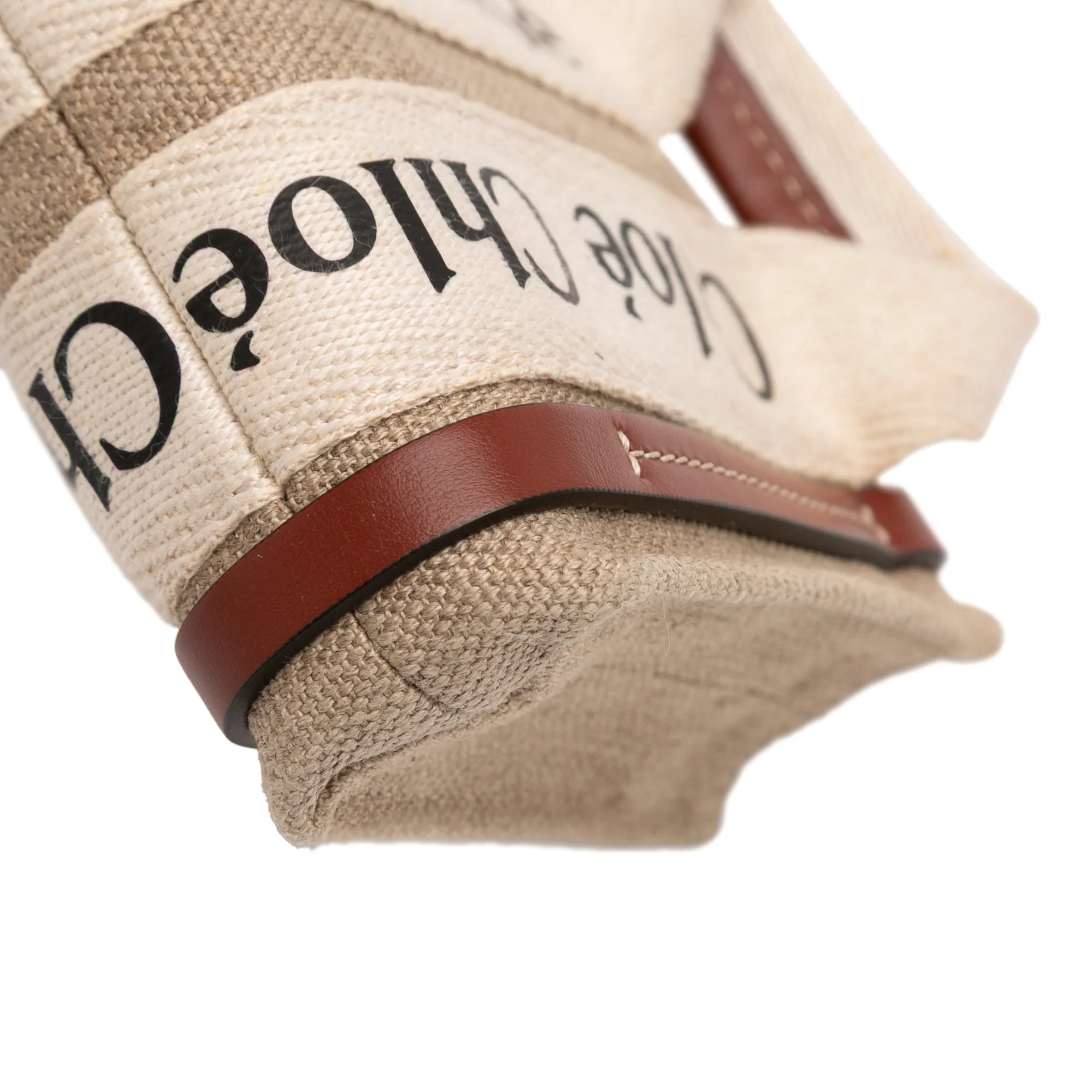 Woody Convertible Tote Canvas with Leather Small - Image 9