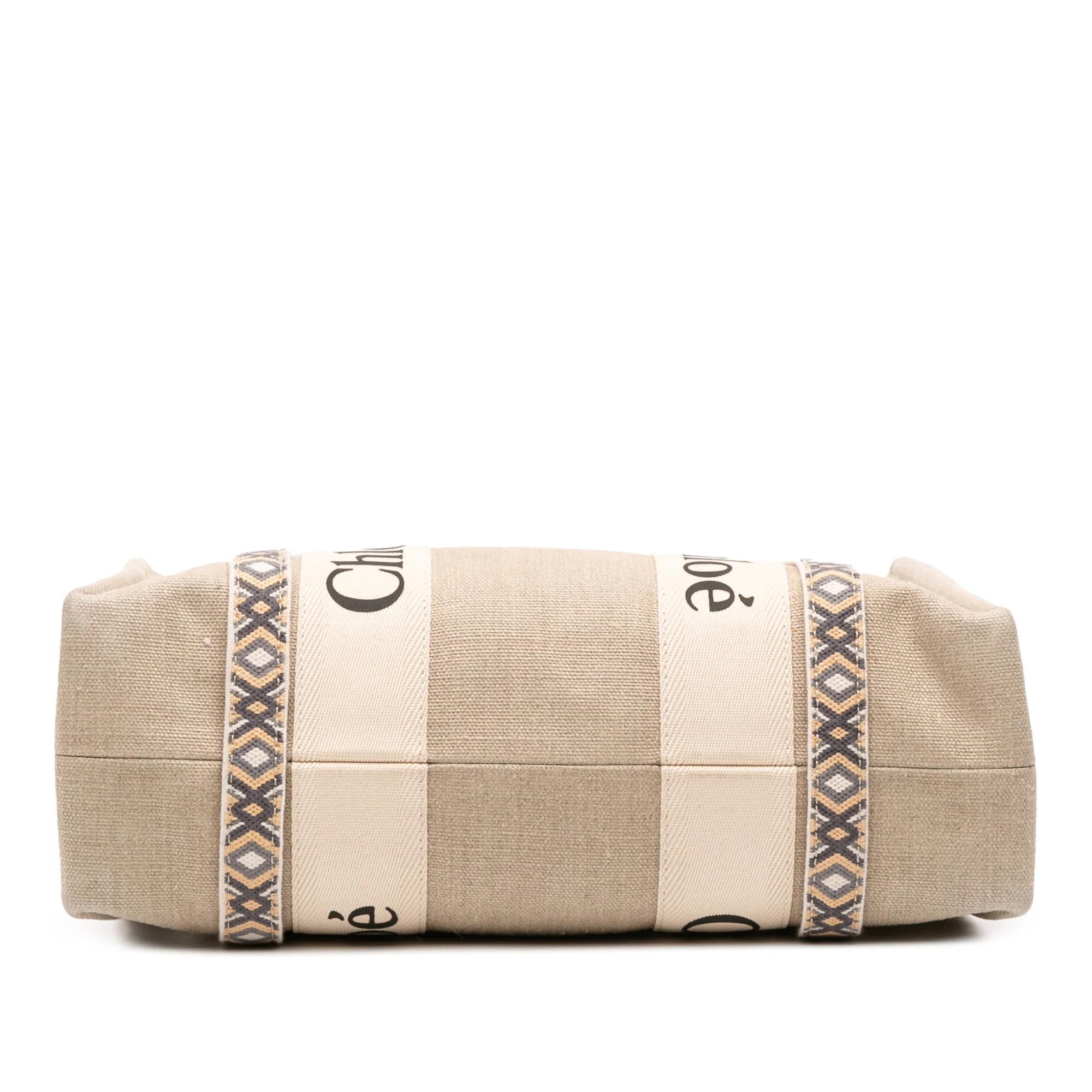 Woody Tote Canvas with Leather Medium - Image 3