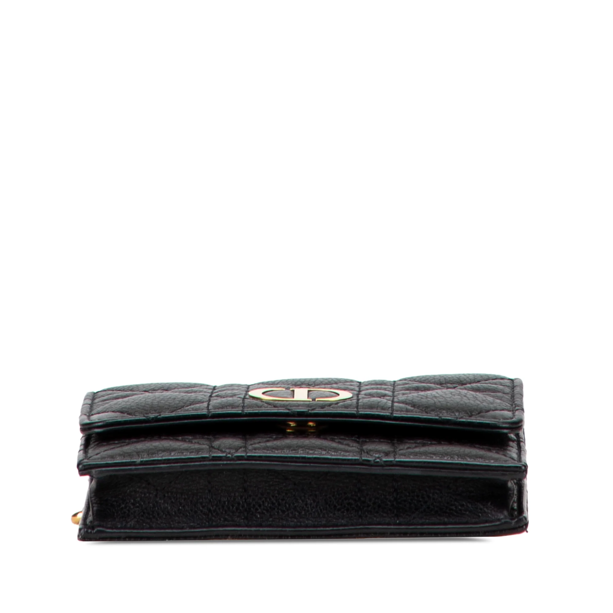 Caro Flap Double Pouch Crossbody Bag Cannage Quilt Calfskin - Image 3