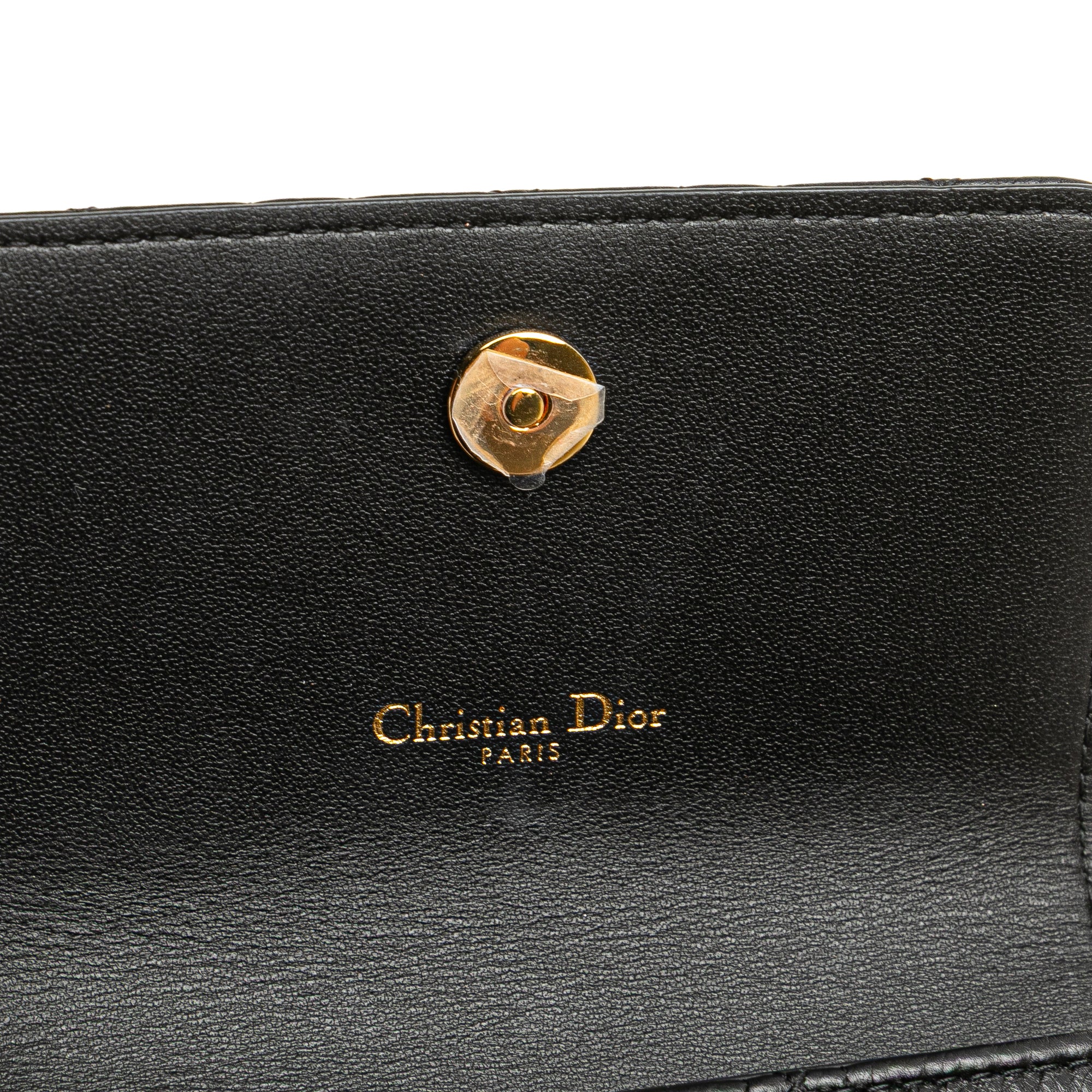Caro Flap Double Pouch Crossbody Bag Cannage Quilt Calfskin - Image 8
