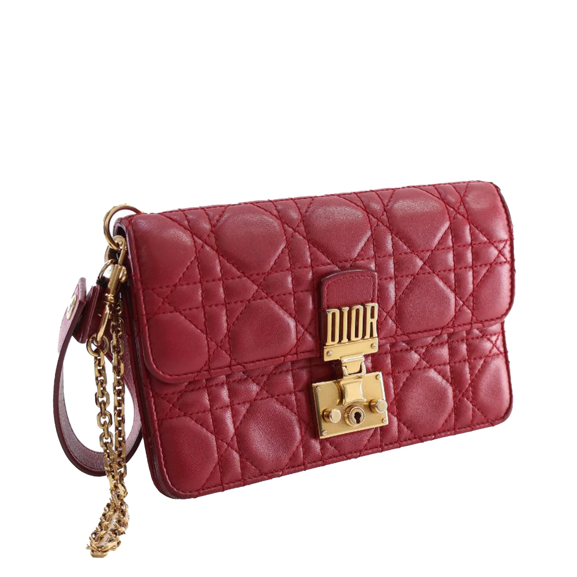 Dioraddict Wallet on Chain Cannage Quilt Lambskin - Image 2