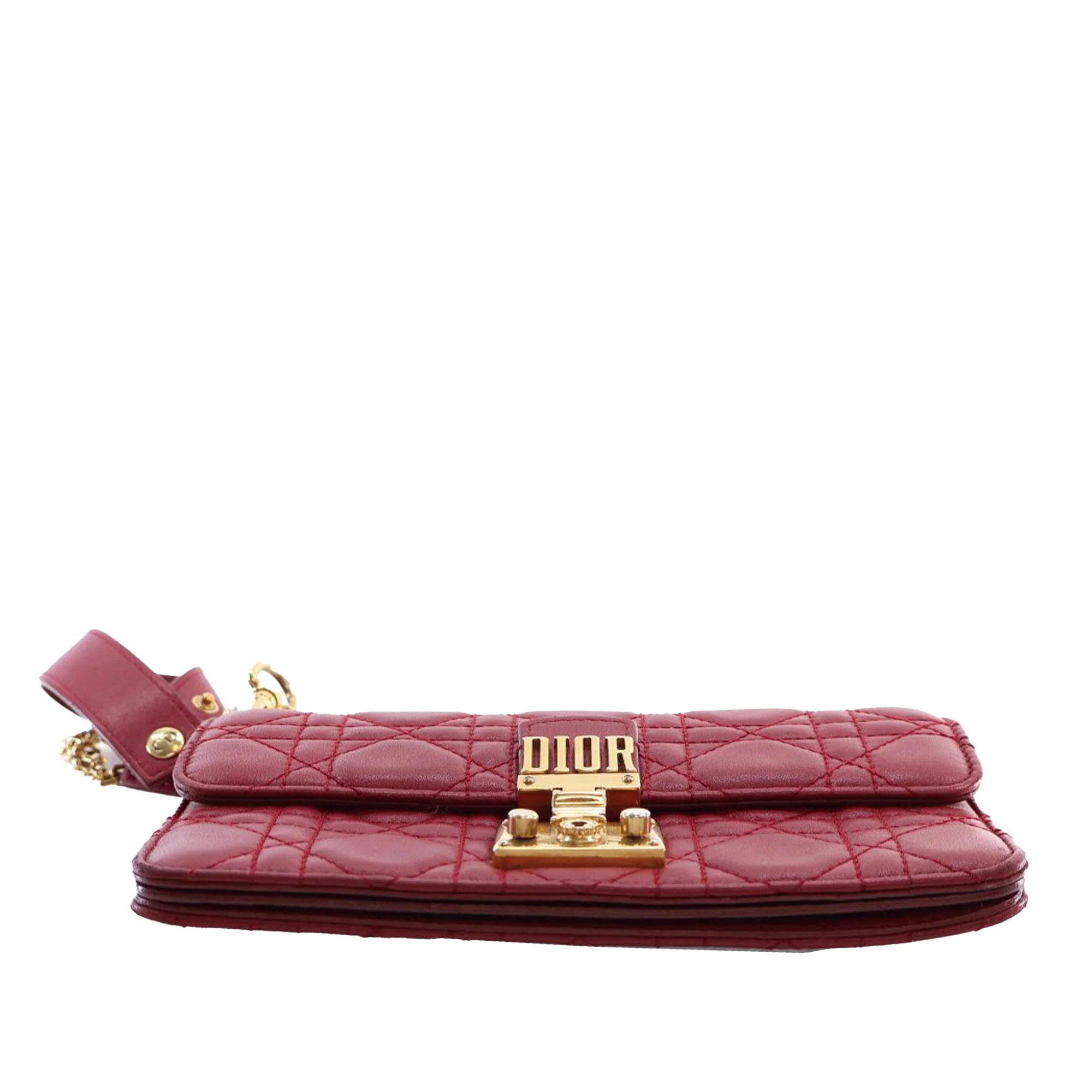 Dioraddict Wallet on Chain Cannage Quilt Lambskin - Image 7