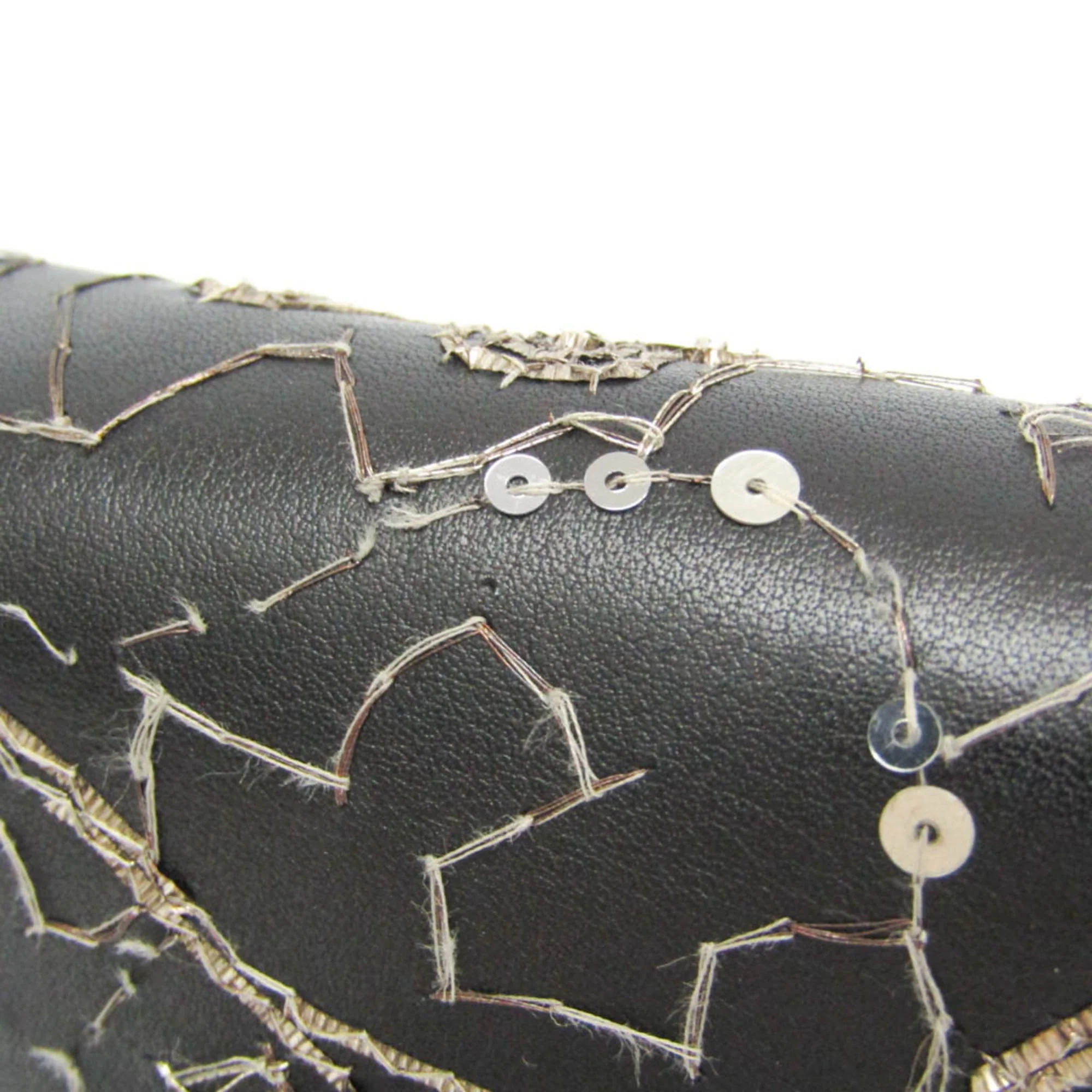 J'Adior Flap Bag Embellished Leather Mini - Image 9