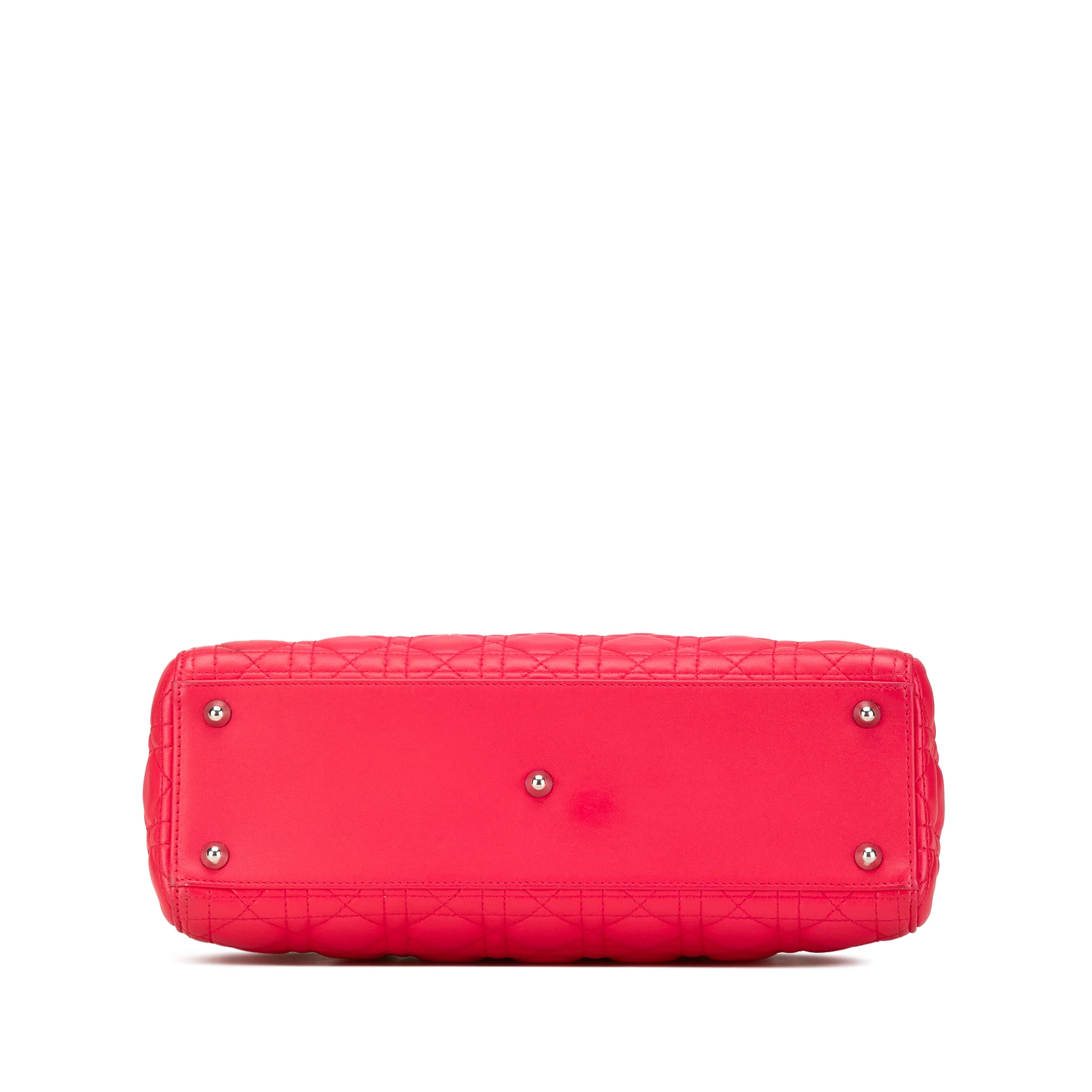 Lady Dior Bag Cannage Quilt Lambskin Large - Image 3