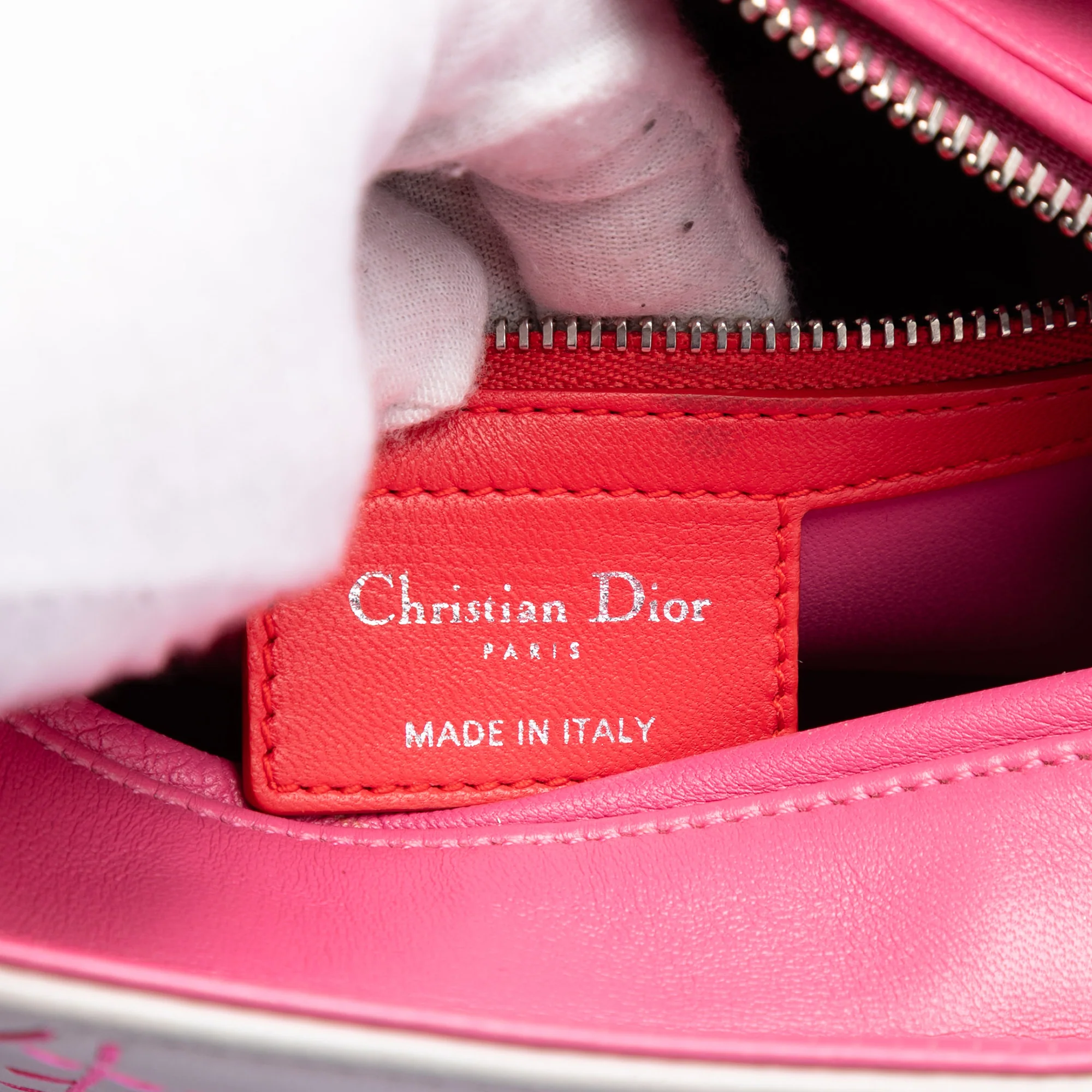 Lady Dior Bag Cannage Quilt Lambskin Mini - Image 5