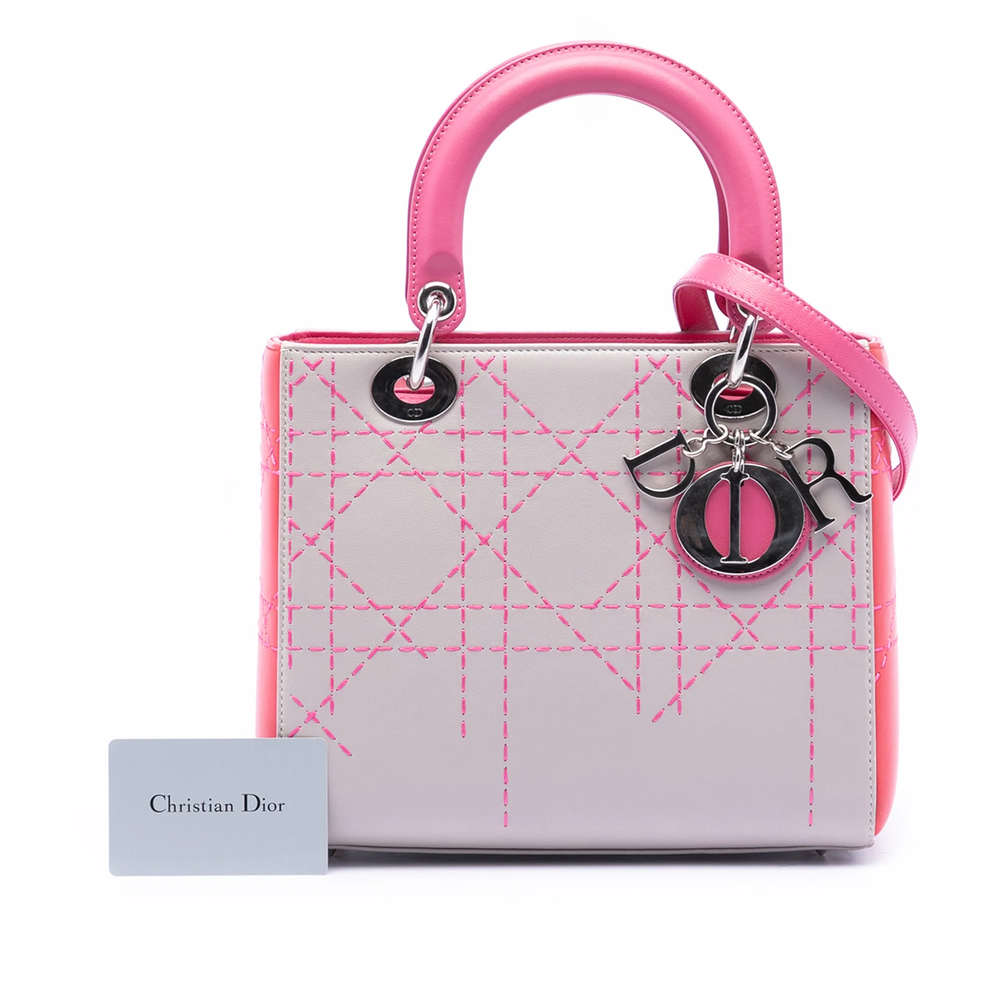 Lady Dior Bag Cannage Quilt Lambskin Mini - Image 8