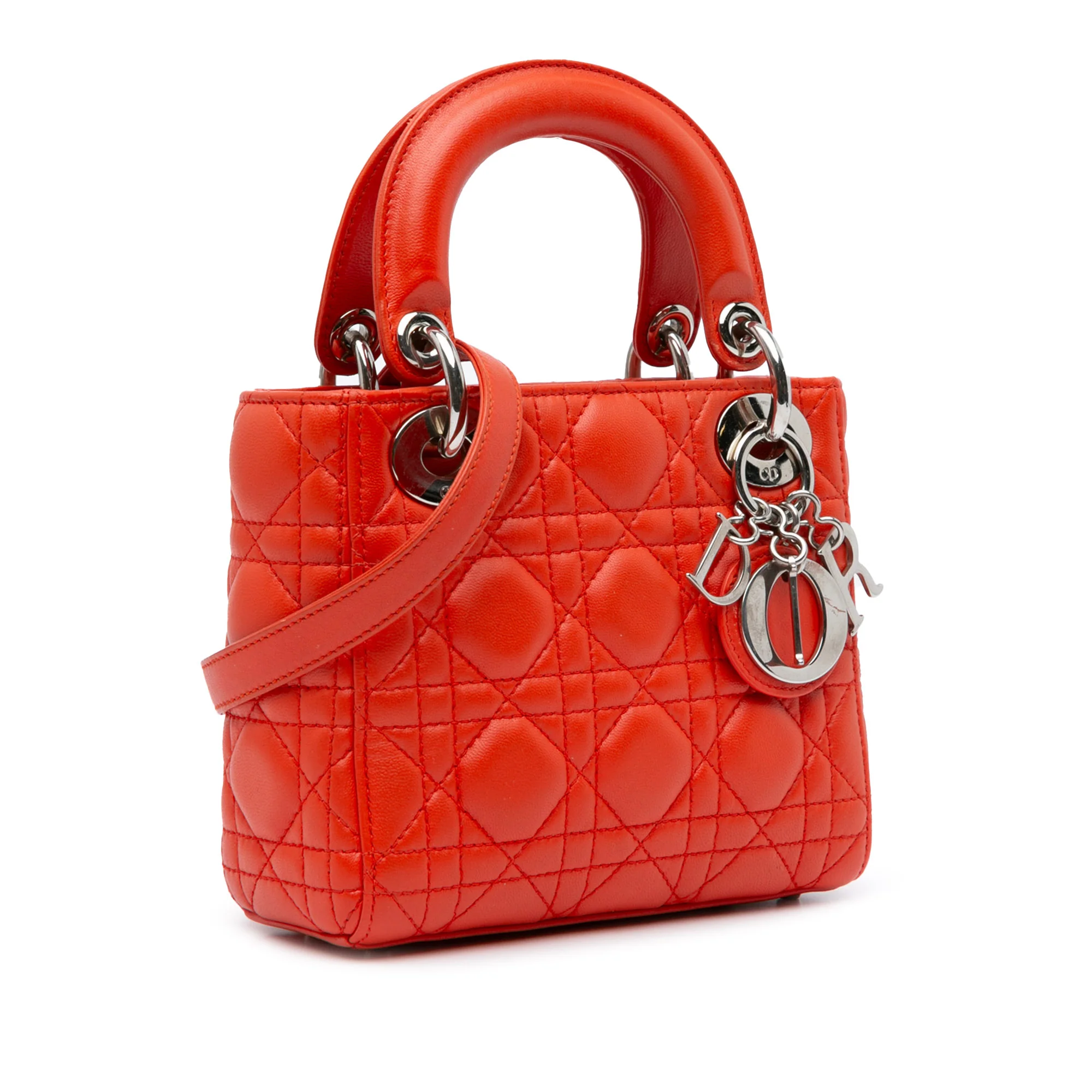 Lady Dior Bag Cannage Quilt Lambskin Mini - Image 2