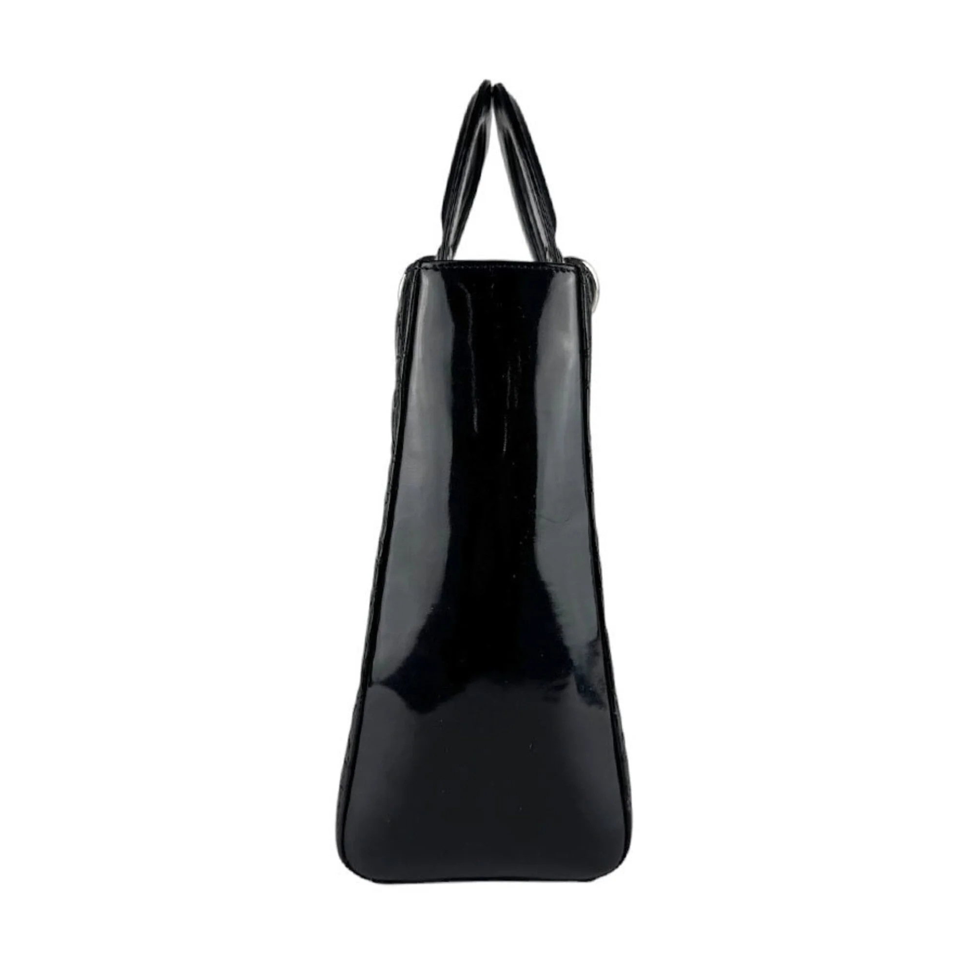 Lady Dior Bag Cannage Quilt Patent Large - Image 2