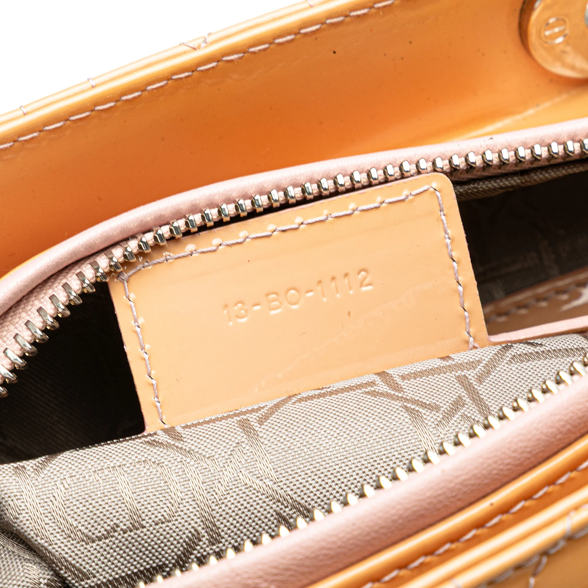 Lady Dior Bag Cannage Quilt Patent Large - Image 6