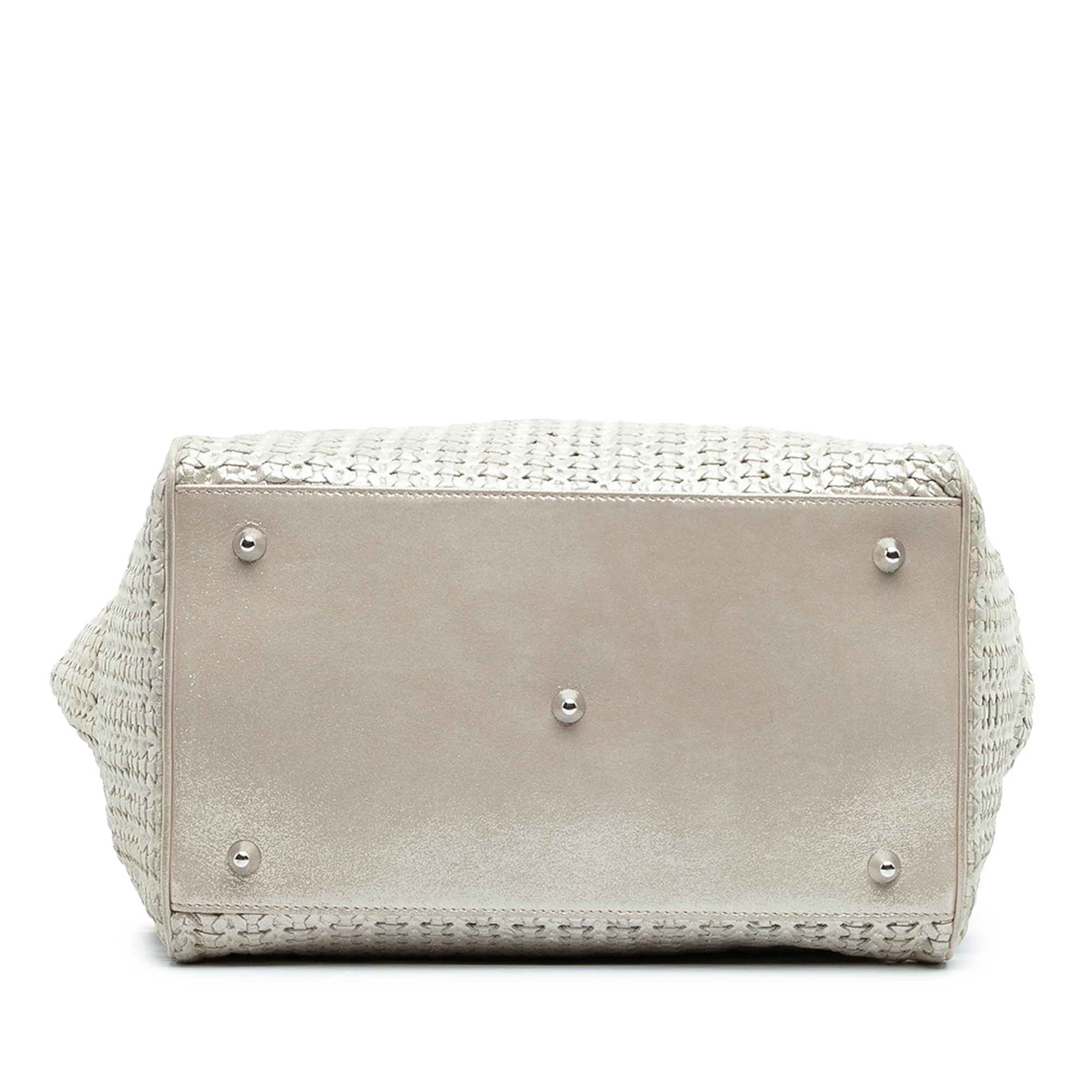 Lady Dior Soft Tote Woven Leather Large - Image 3