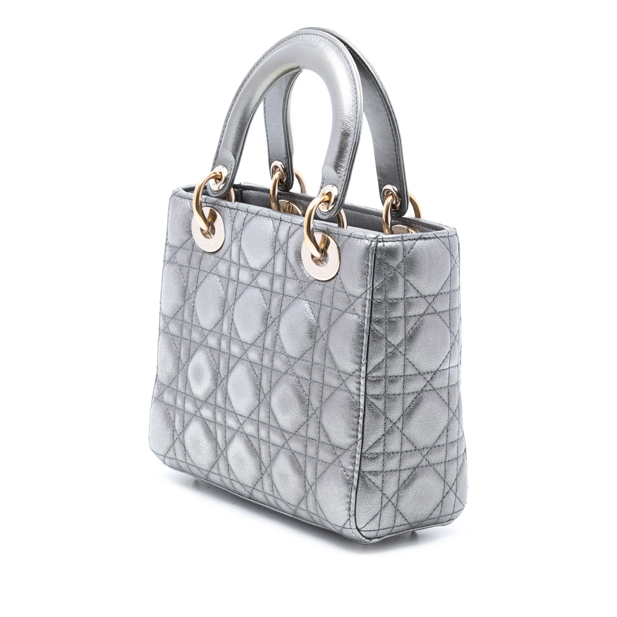My ABCDior Lady Dior Bag Cannage Quilt Lambskin - Image 2