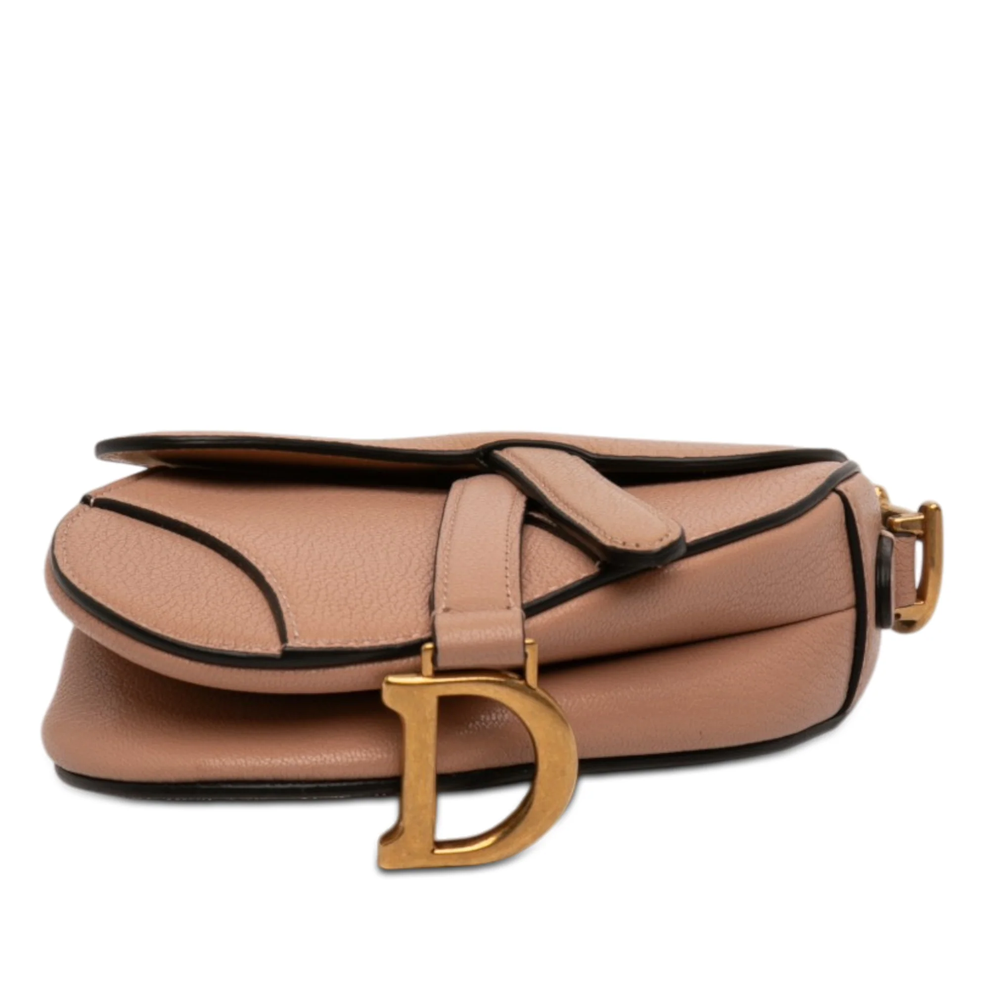 Saddle Handbag Leather Micro - Image 3