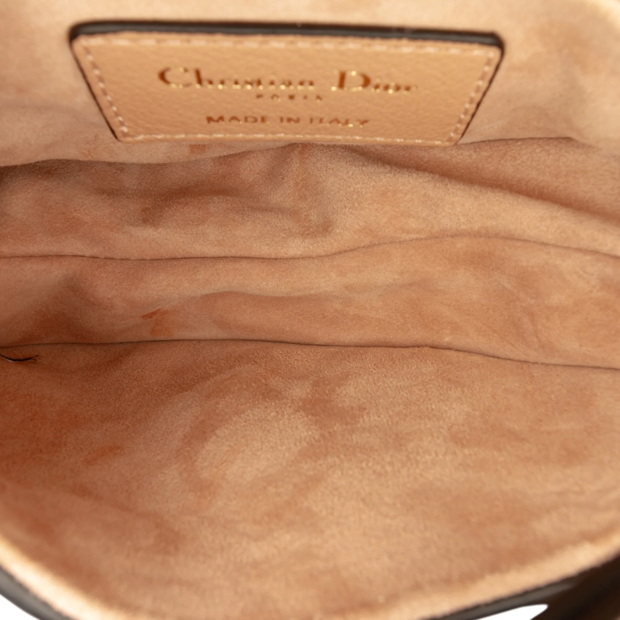Saddle Handbag Leather Micro - Image 4
