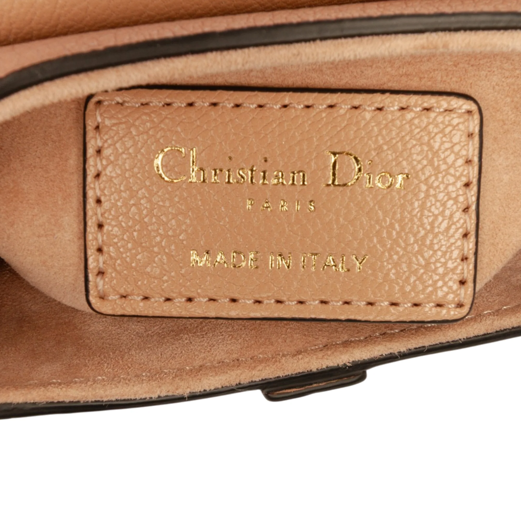 Saddle Handbag Leather Micro - Image 5