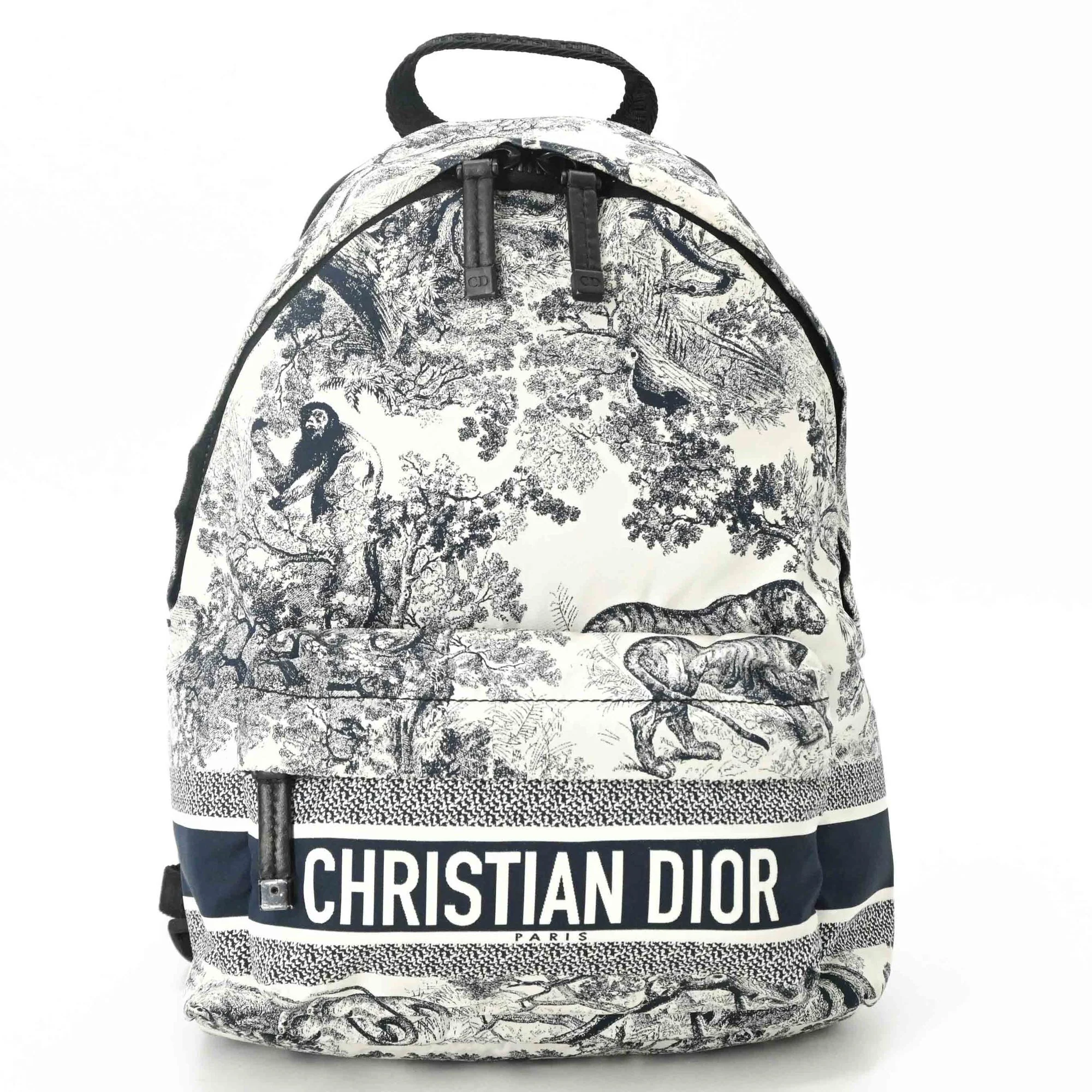 Toile De Jouy Travel Backpack Technical Fabric Small