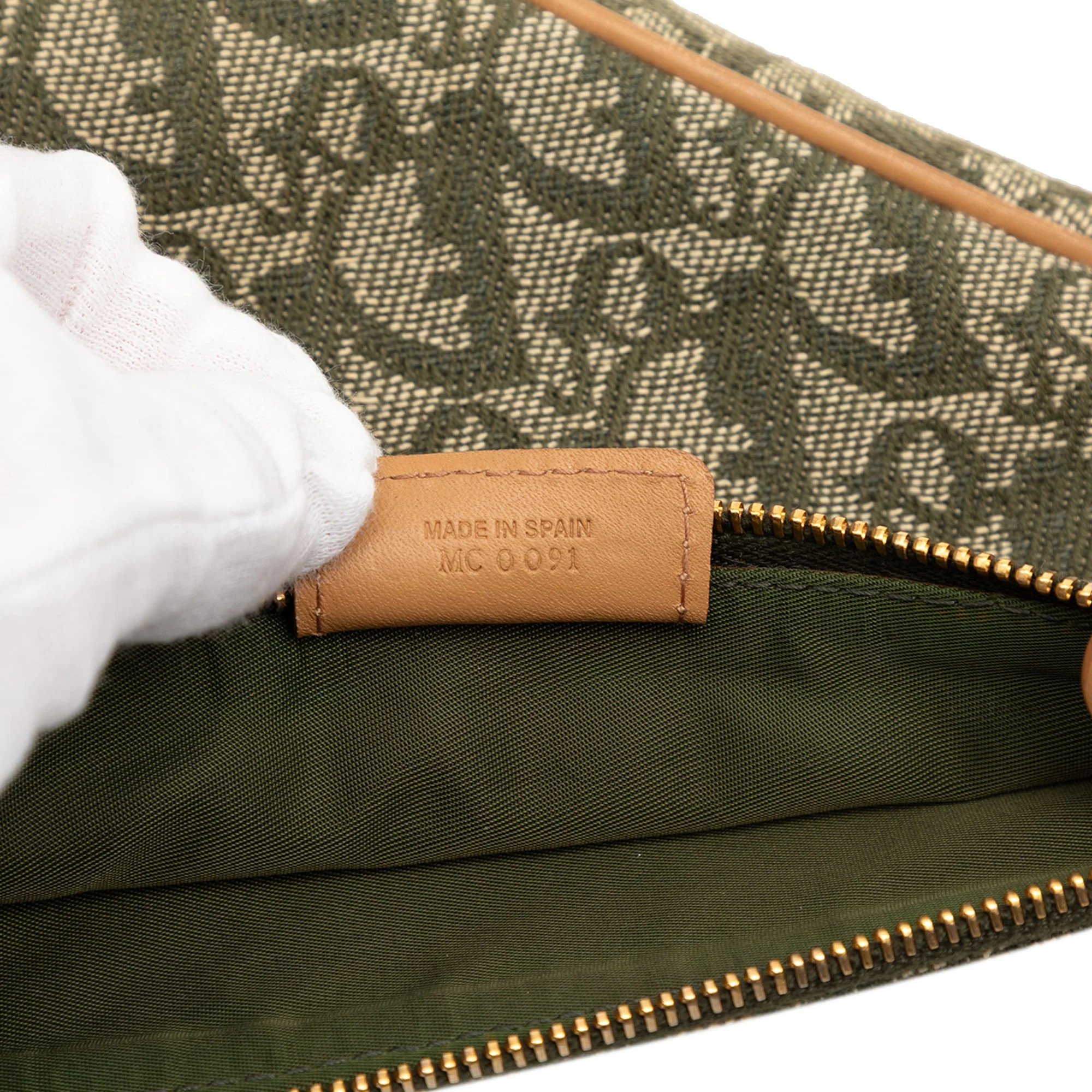 Vintage Saddle Bag Diorissimo Canvas Mini - Image 6
