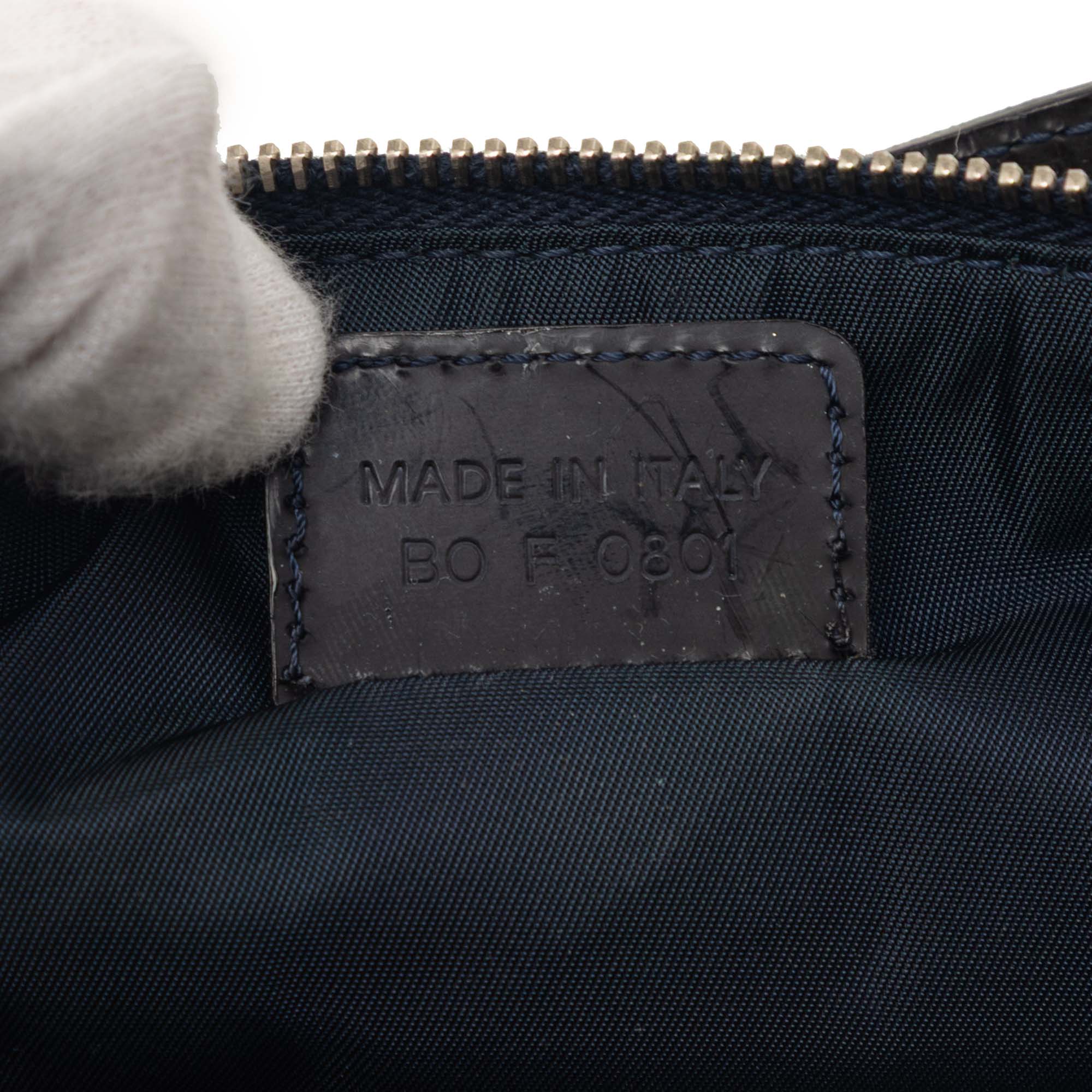 Vintage Saddle Bag Printed Denim Mini - Image 6