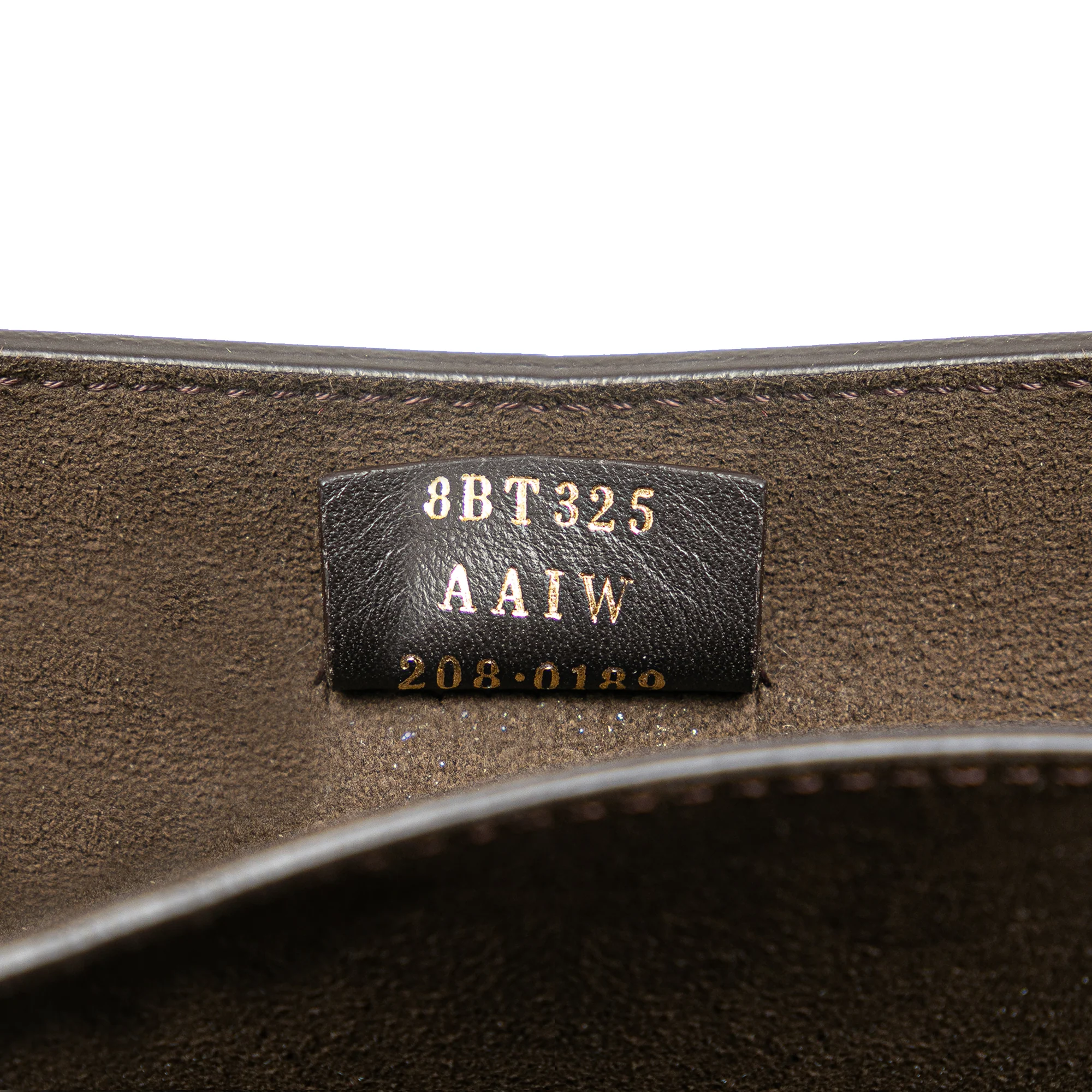 Fab Shoulder Bag Leather with Crystal Detail - Image 6