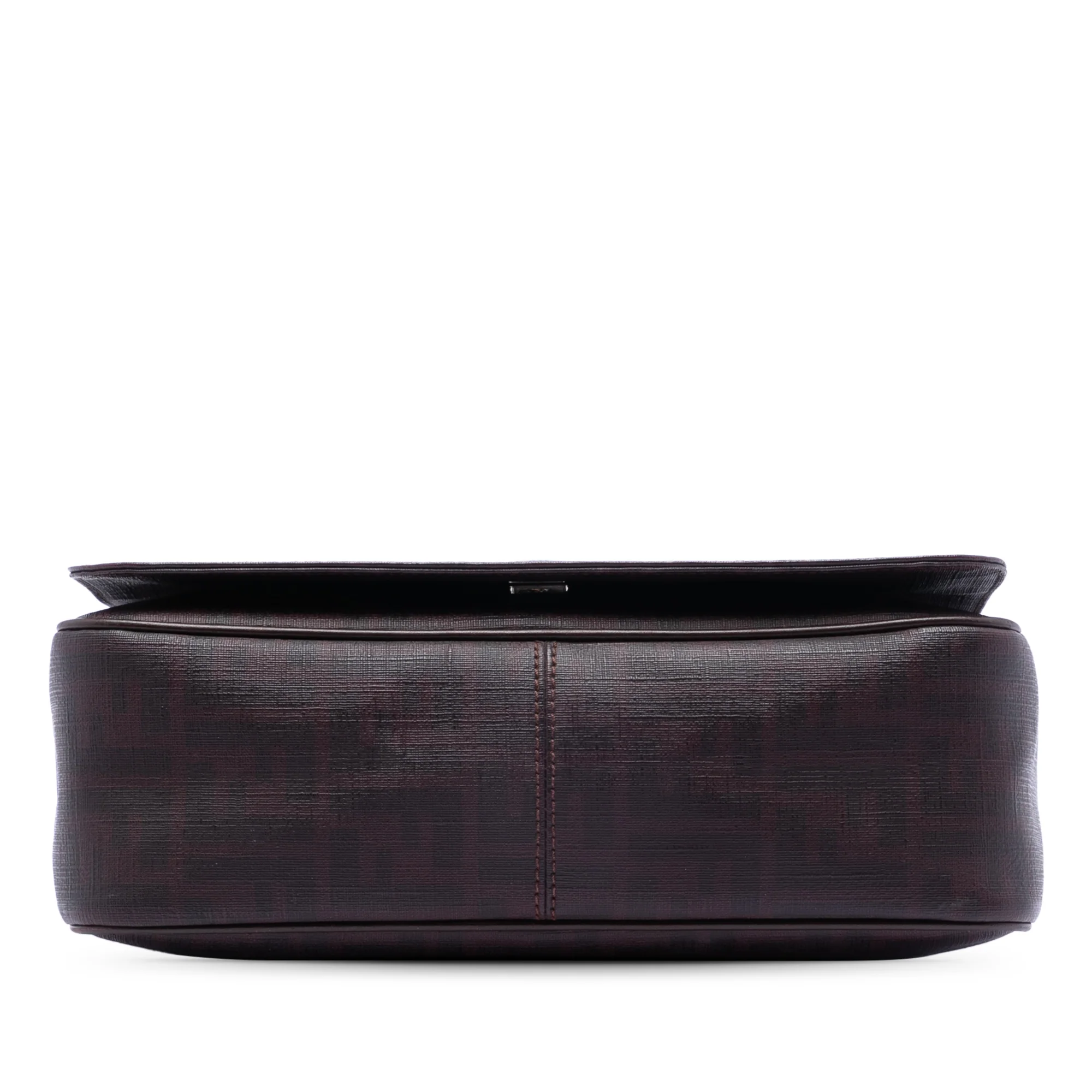 Flap Messenger Bag Zucca Coated Canvas Medium - Image 3