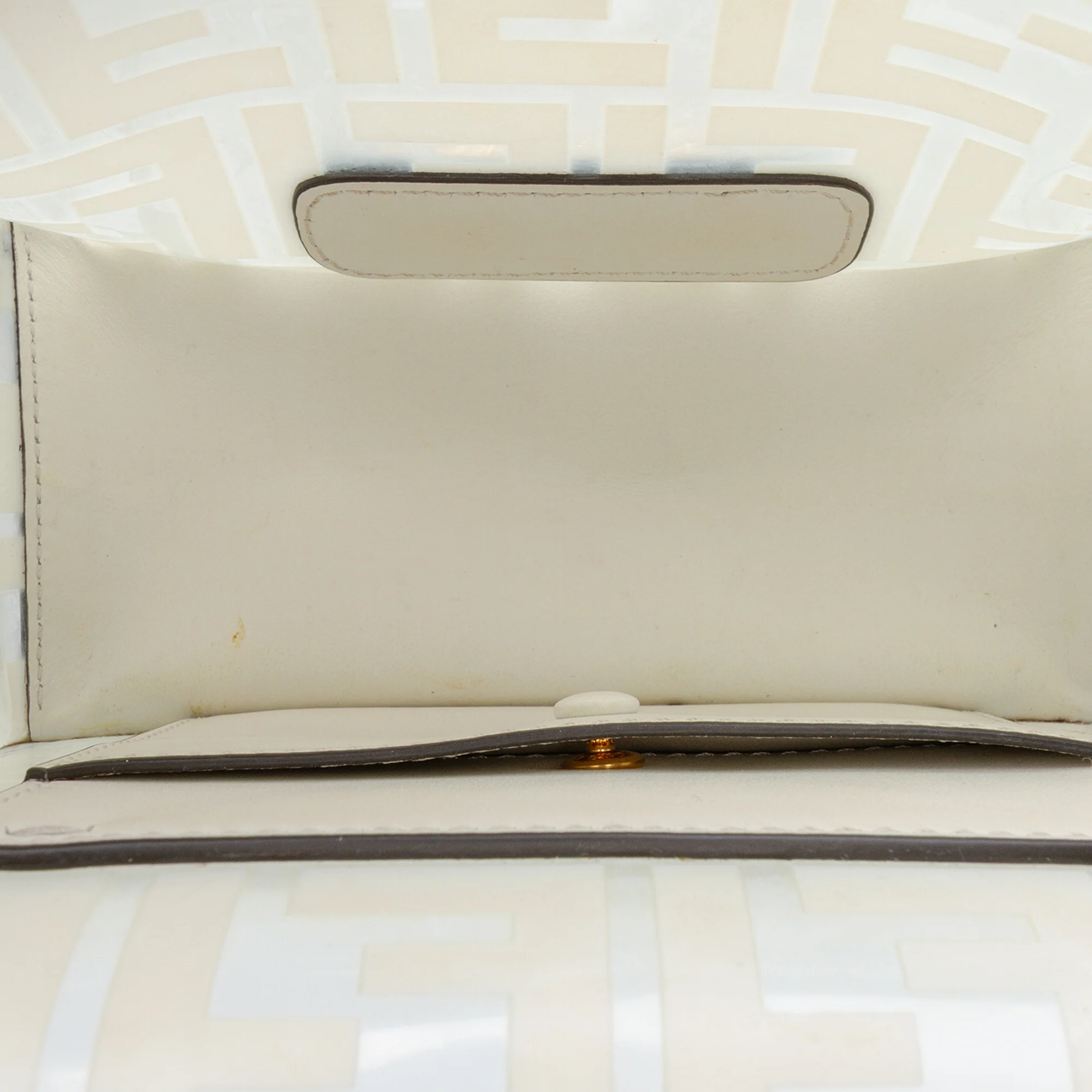 Kan I F Shoulder Bag Zucca PU Small - Image 4