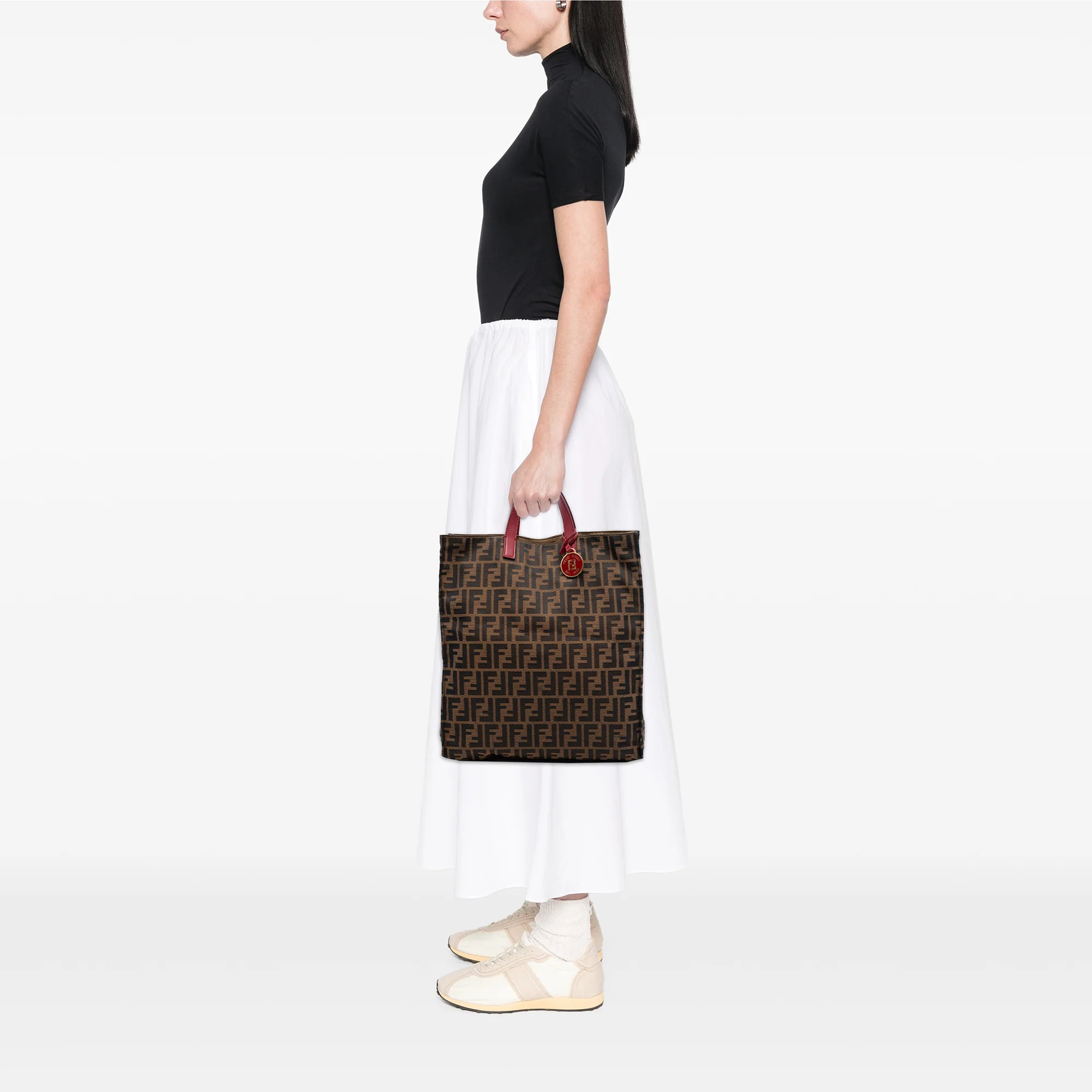 Open Shopping Tote Zucca Canvas Large - Image 7