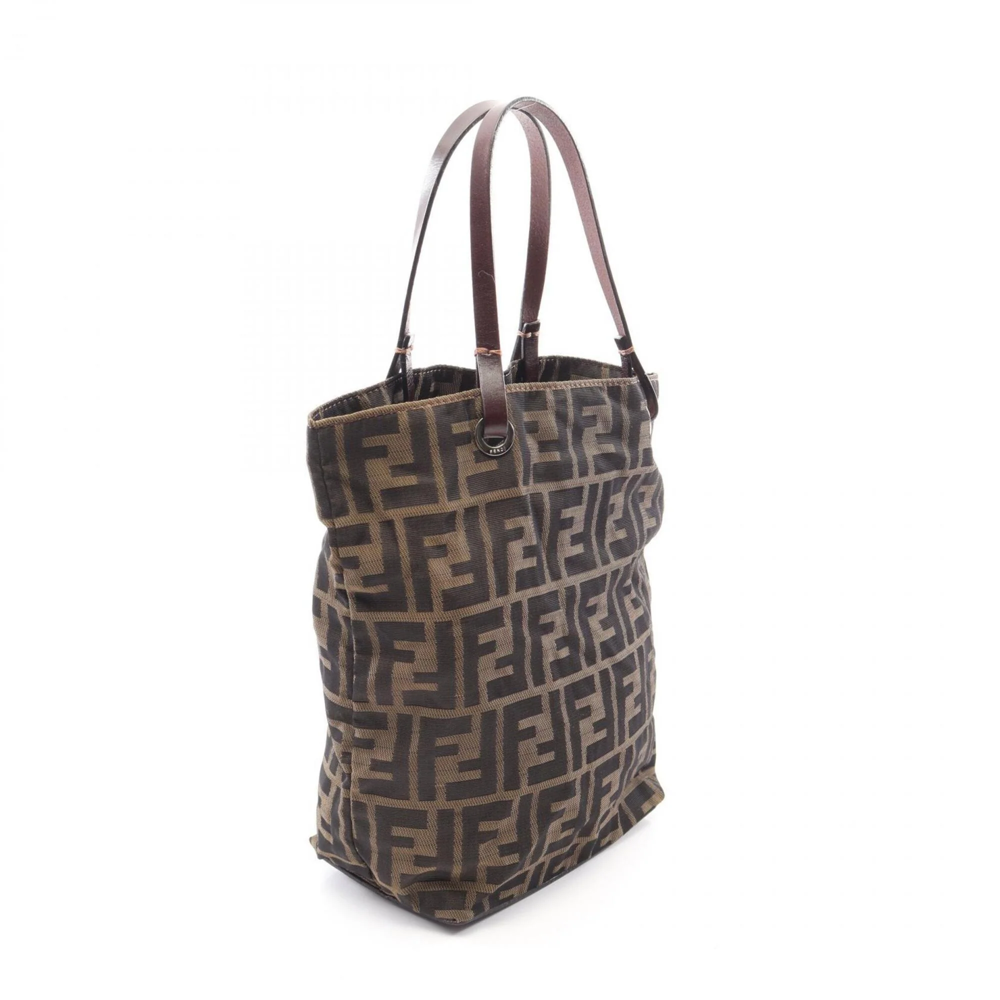 Vintage Open Tote Zucca Canvas Medium - Image 2