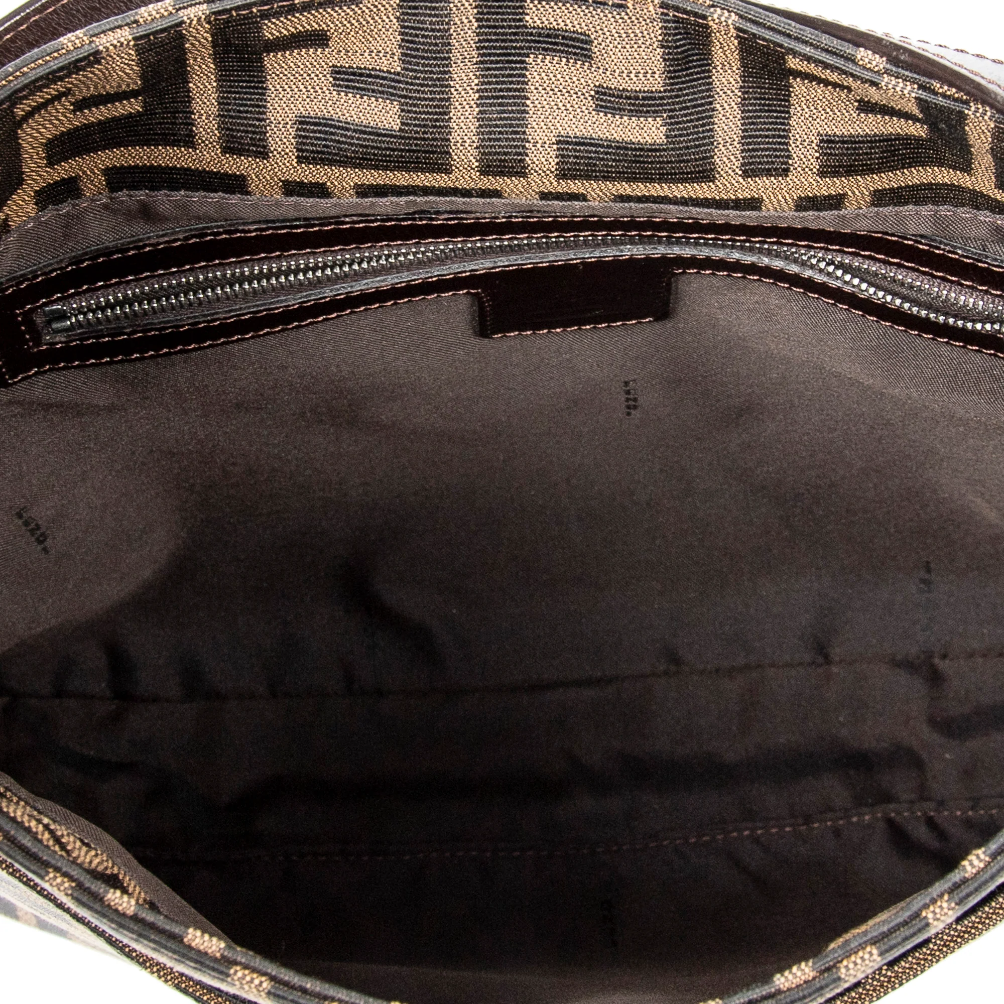 Vintage Shoulder Bag Zucca Canvas Medium - Image 7